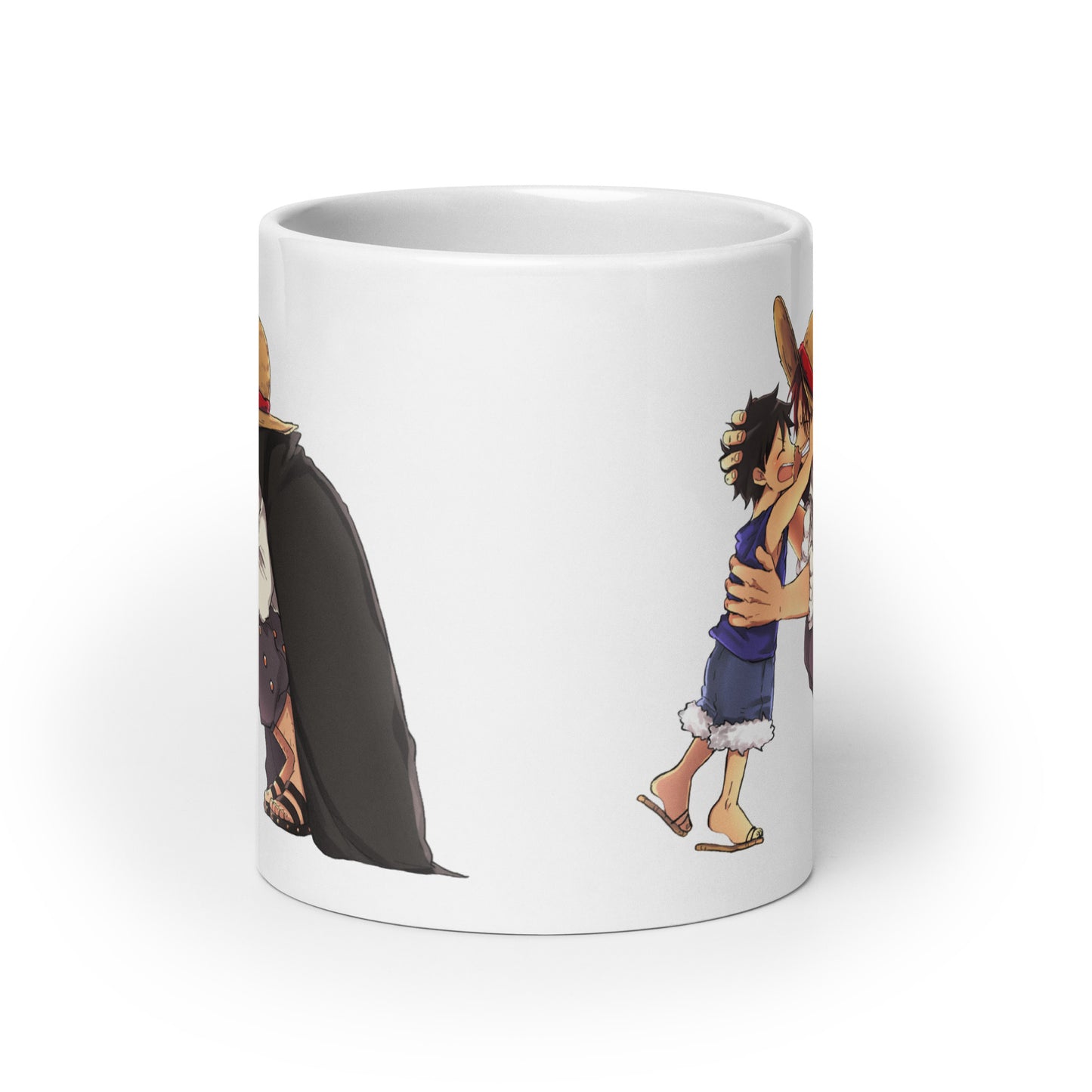 White Glossy Mug - Luffy 2