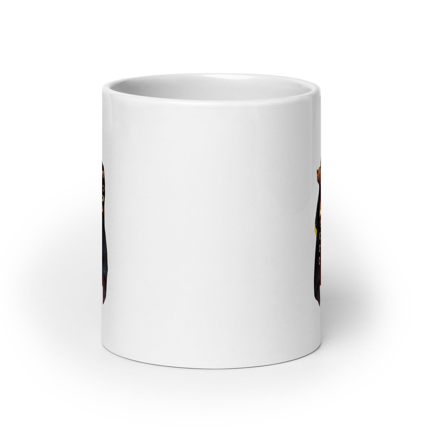 White Glossy Mug - Luffy 4