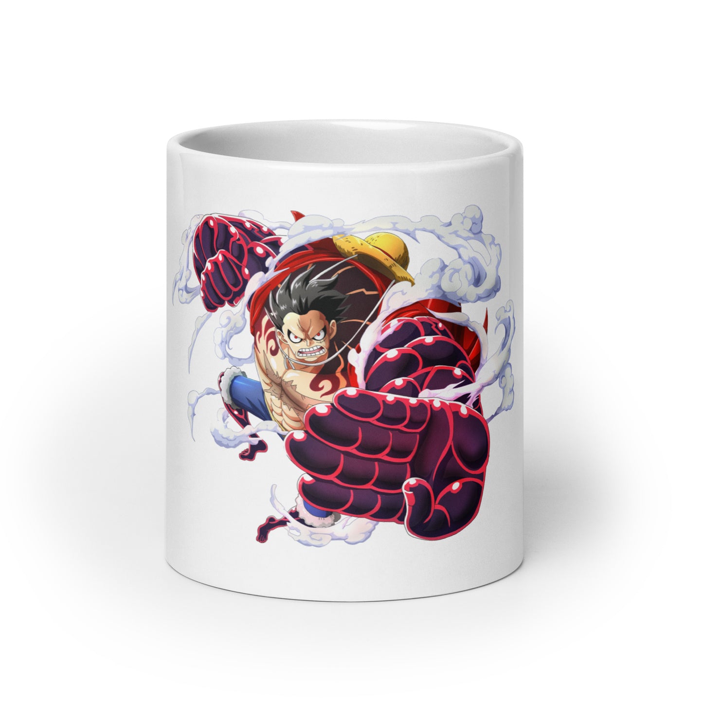 White Glossy Mug - Luffy 5