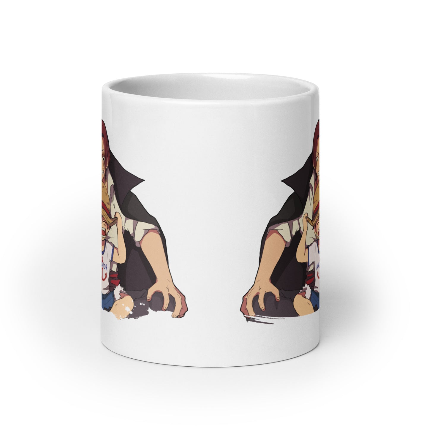 White Glossy Mug - Luffy 12