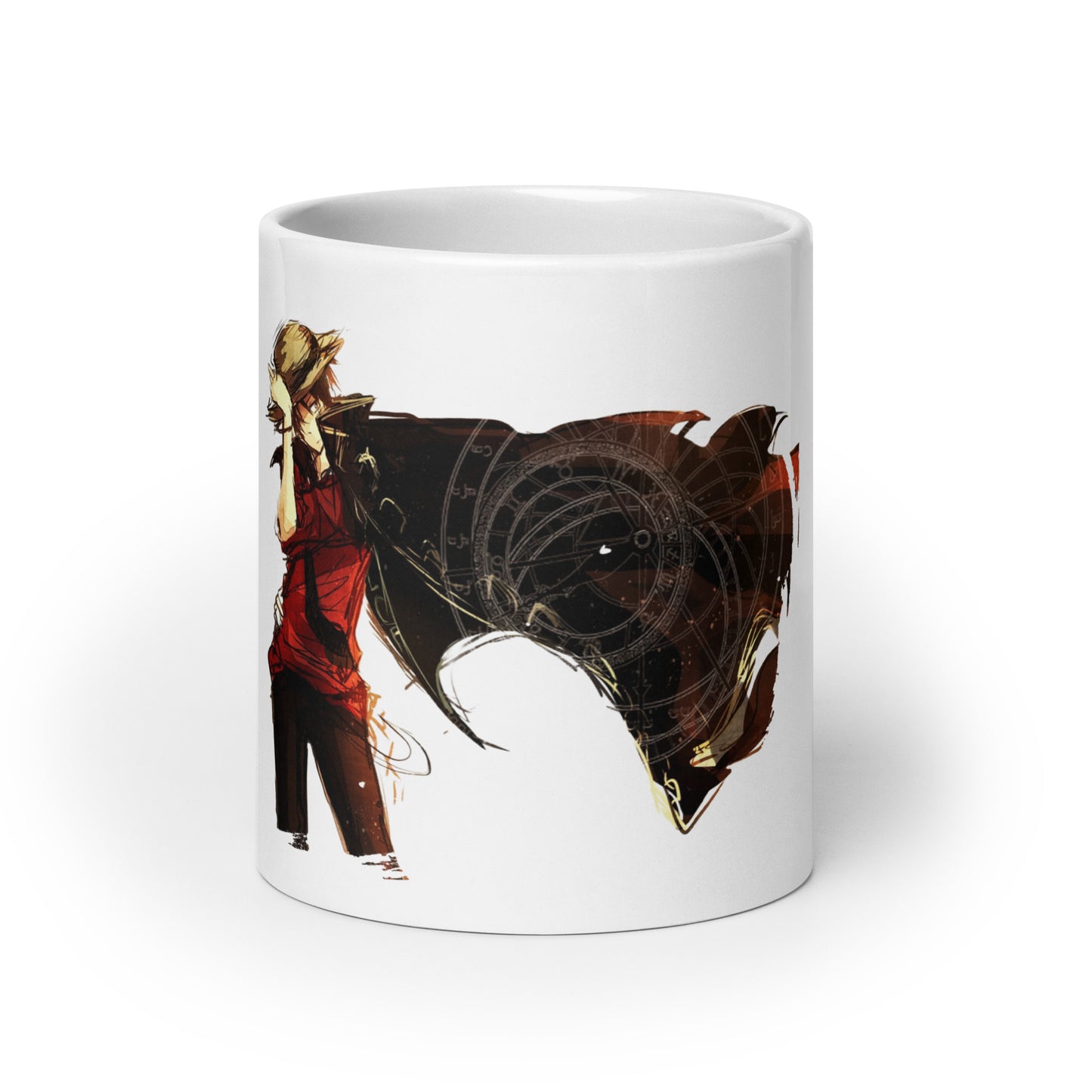 White Glossy Mug - Luffy 15