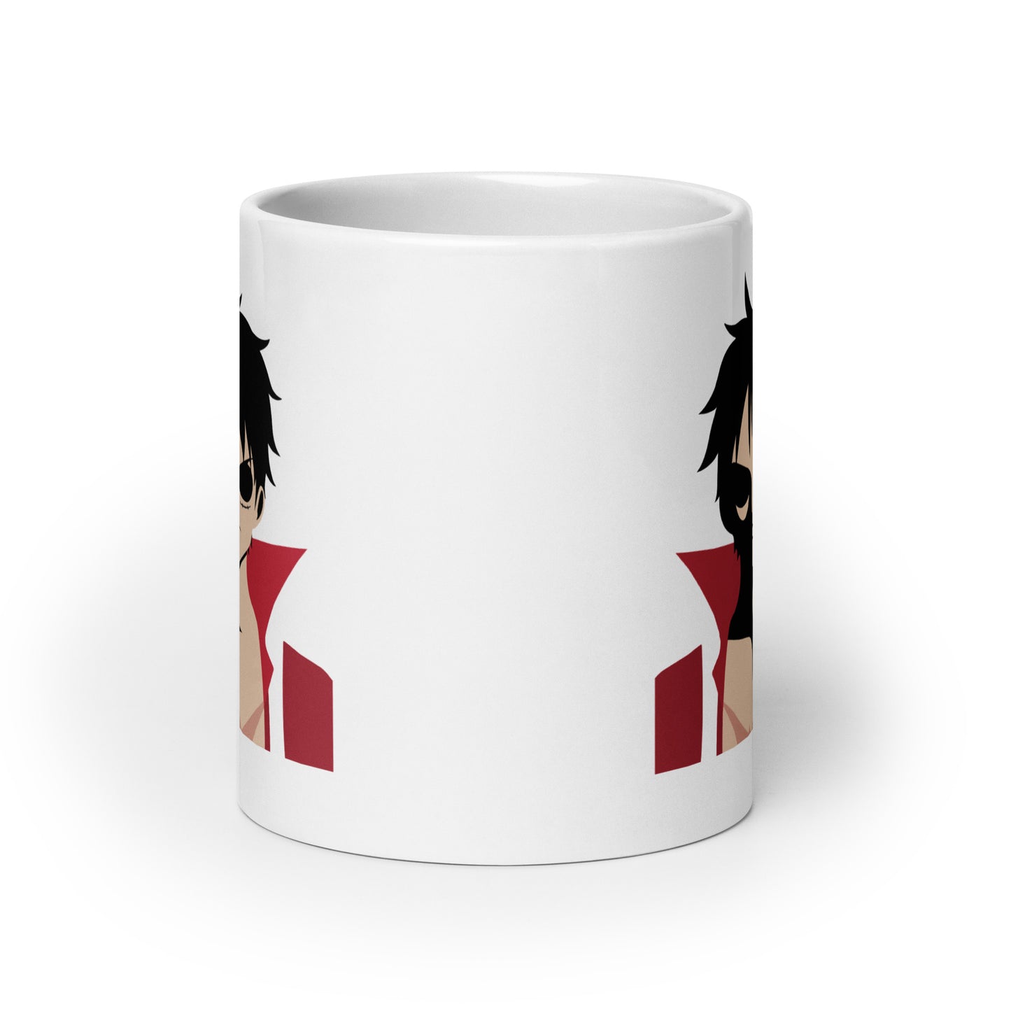 White Glossy Mug - Luffy 21