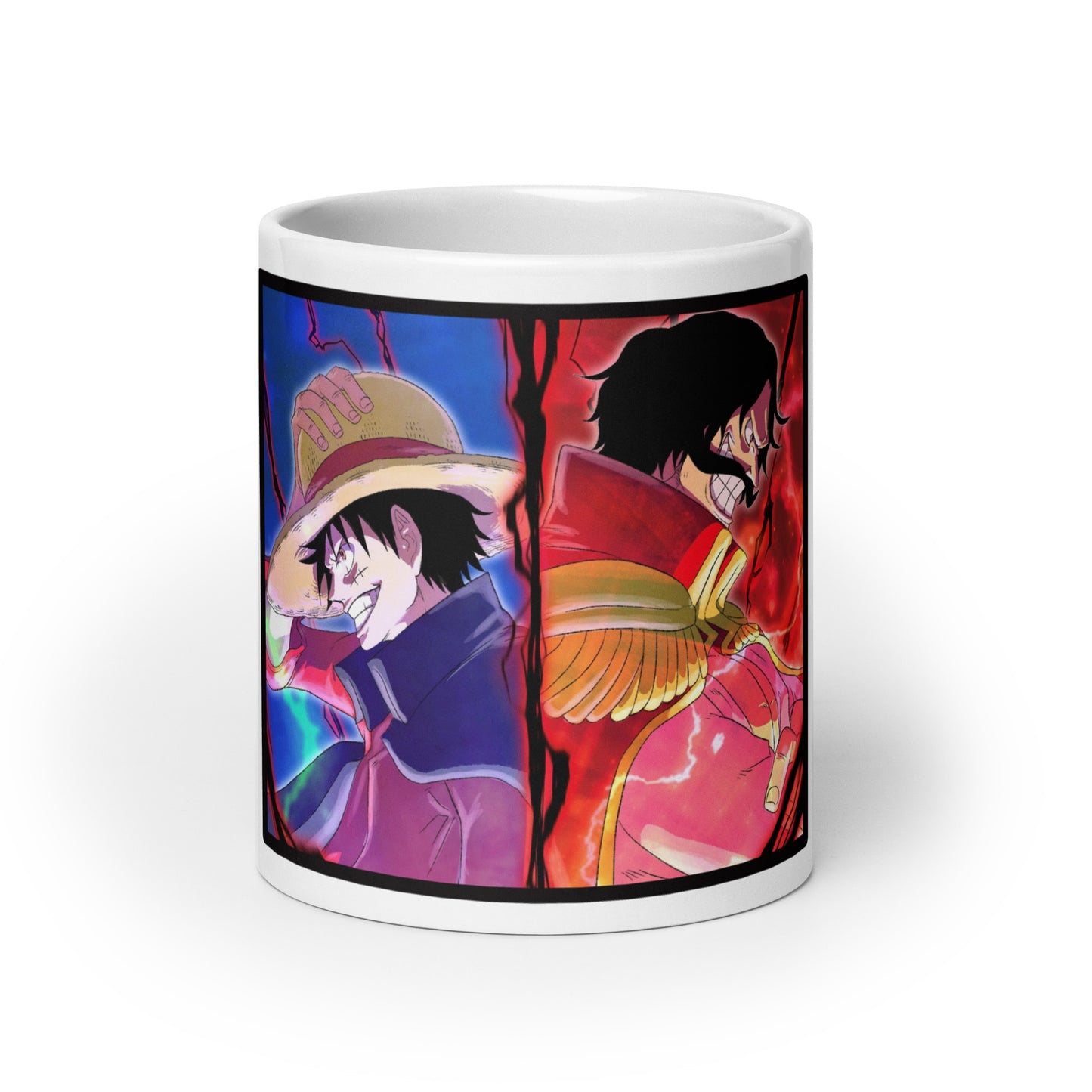 White Glossy Mug - Luffy 28