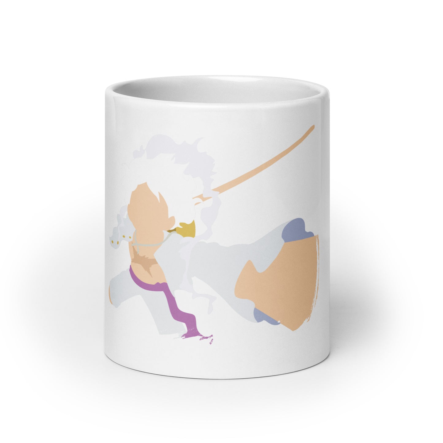 White Glossy Mug - Luffy 58