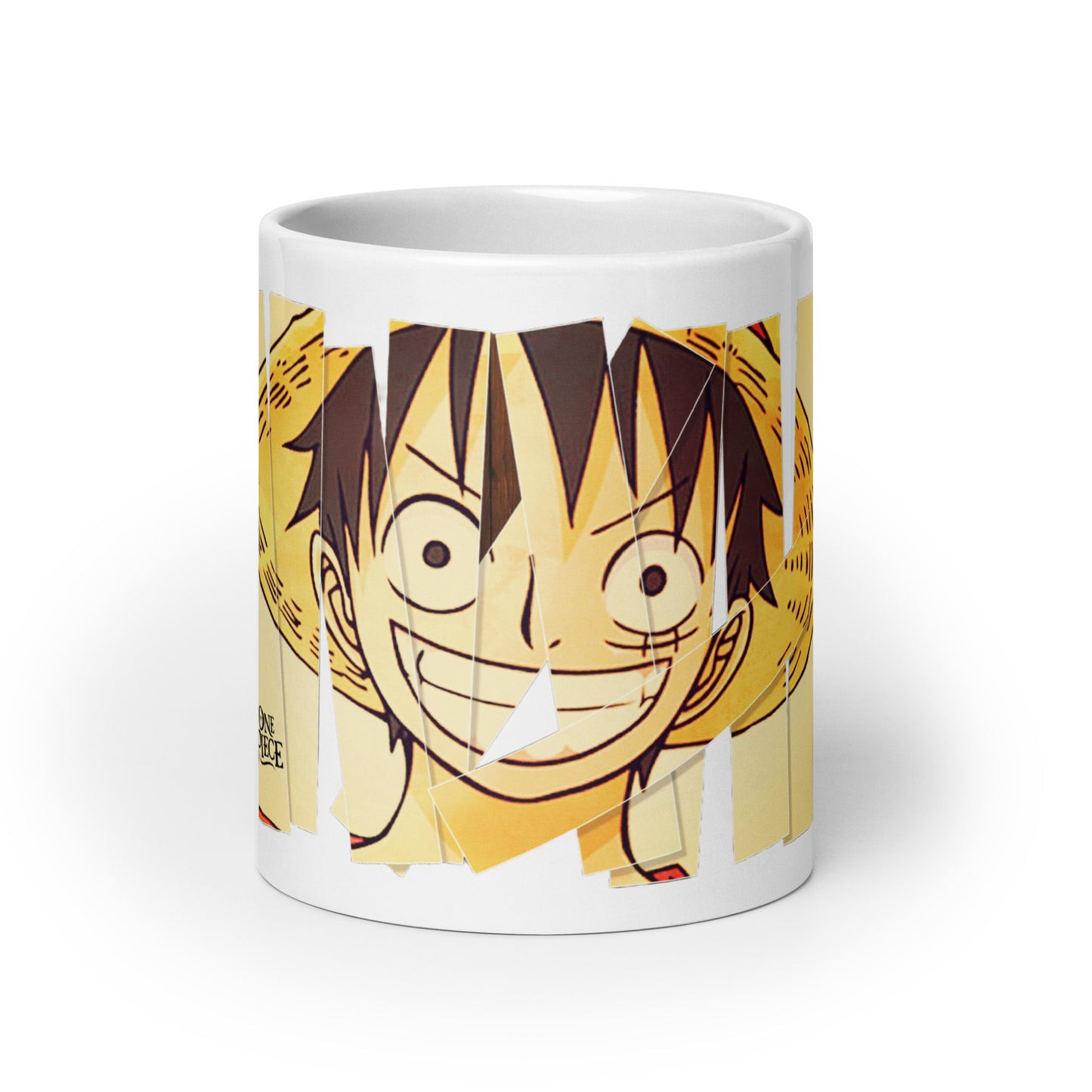 White Glossy Mug - Luffy 62