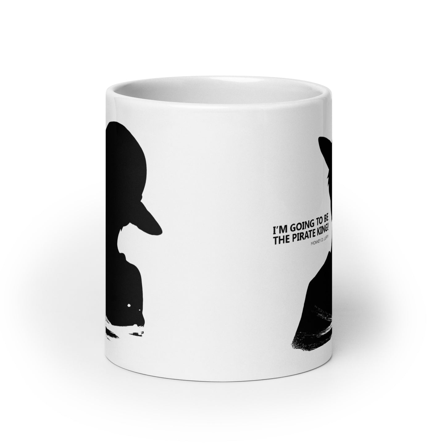 White Glossy Mug - Luffy 65