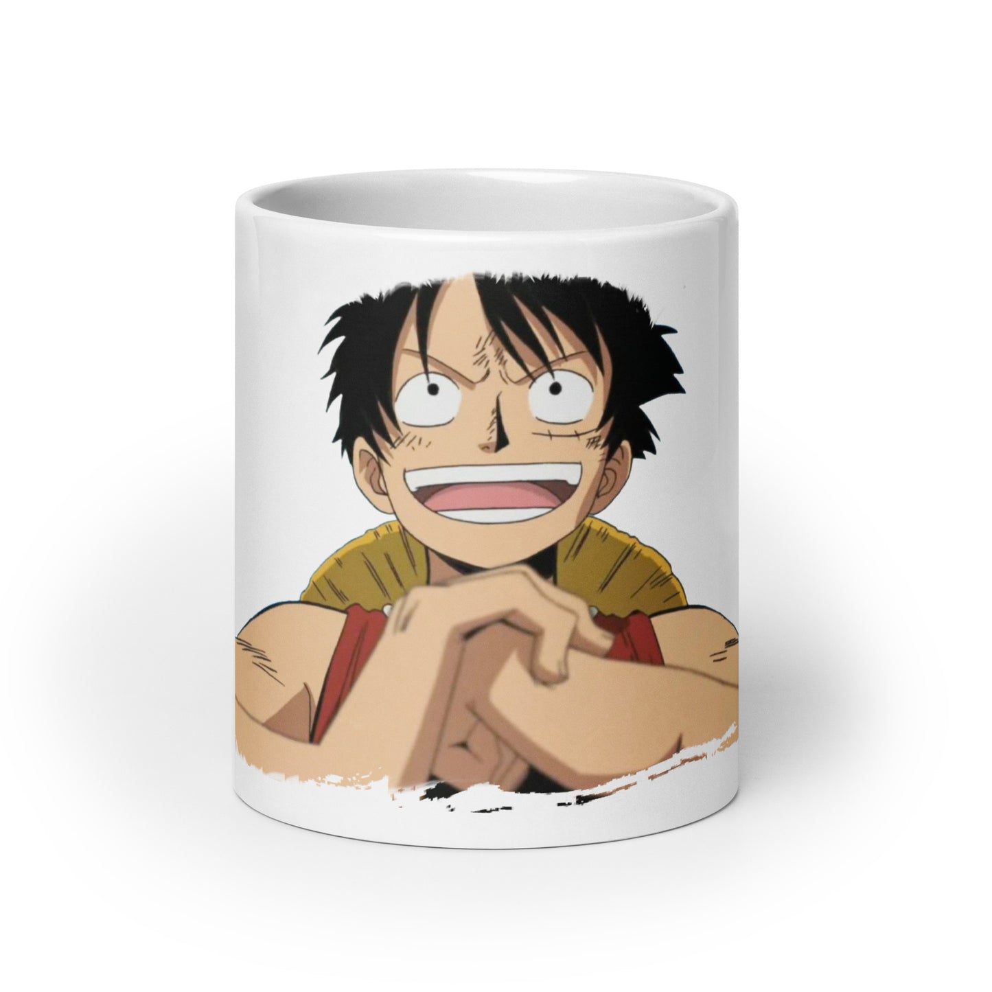 White Glossy Mug - Luffy 71