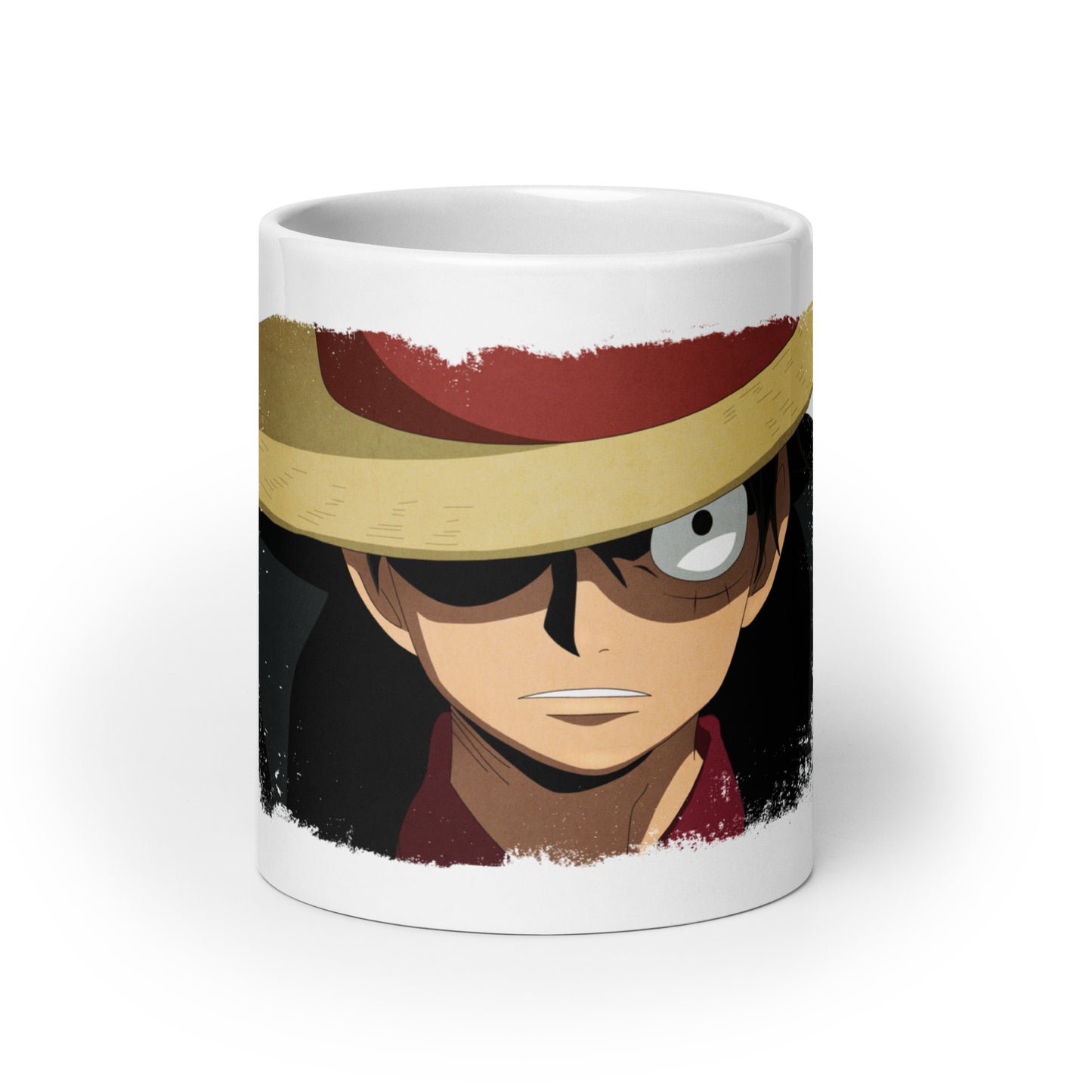 White Glossy Mug - Luffy 73