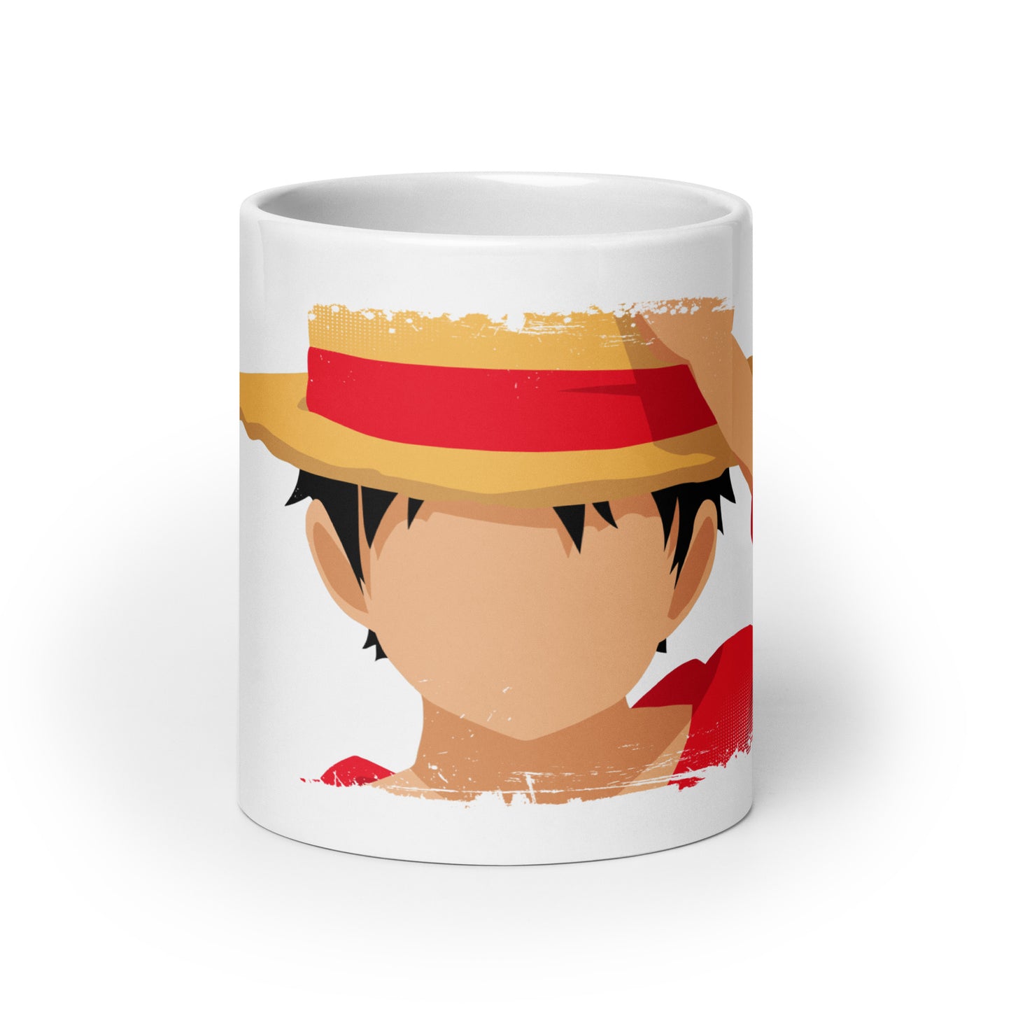 White Glossy Mug - Luffy 78