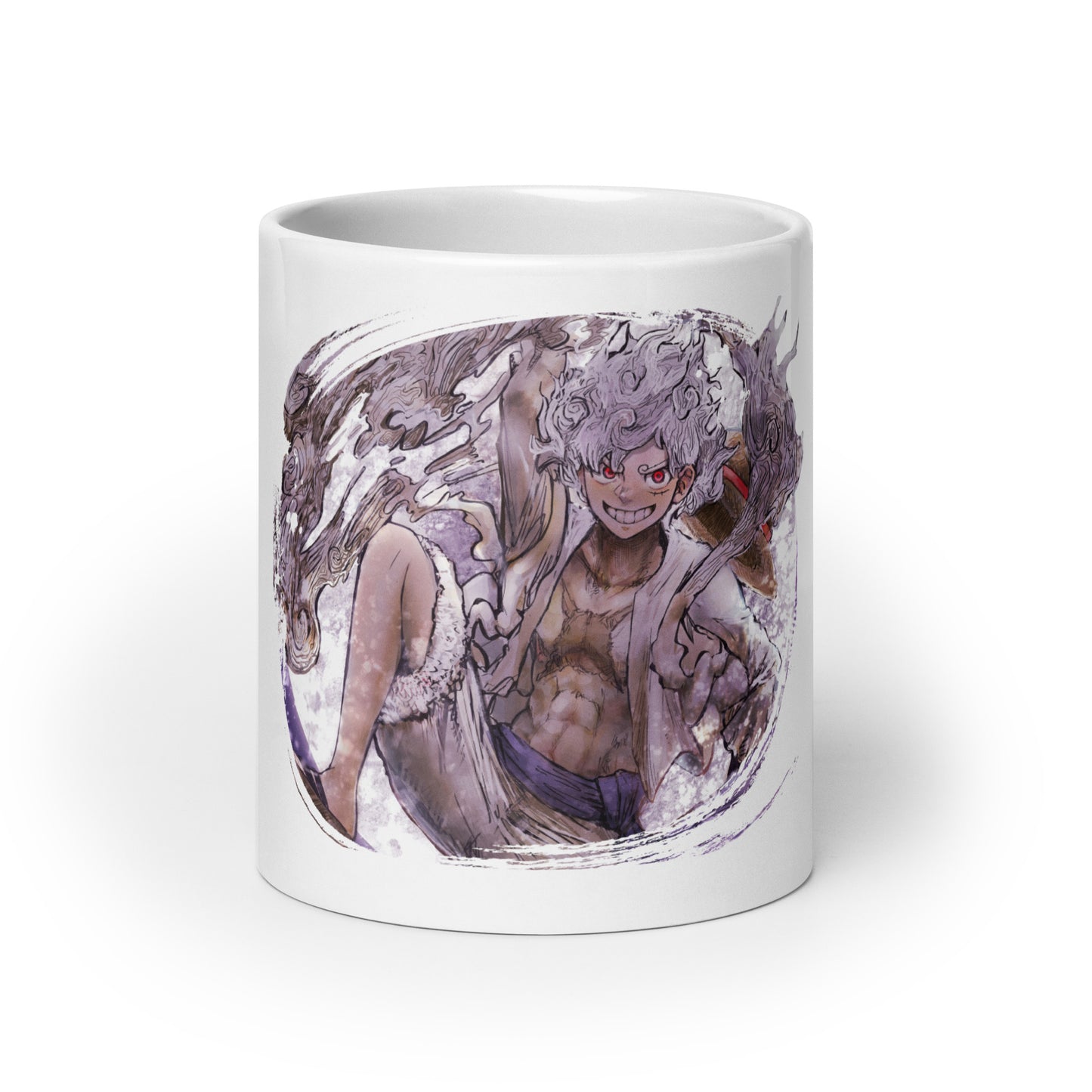 White Glossy Mug - Luffy 81