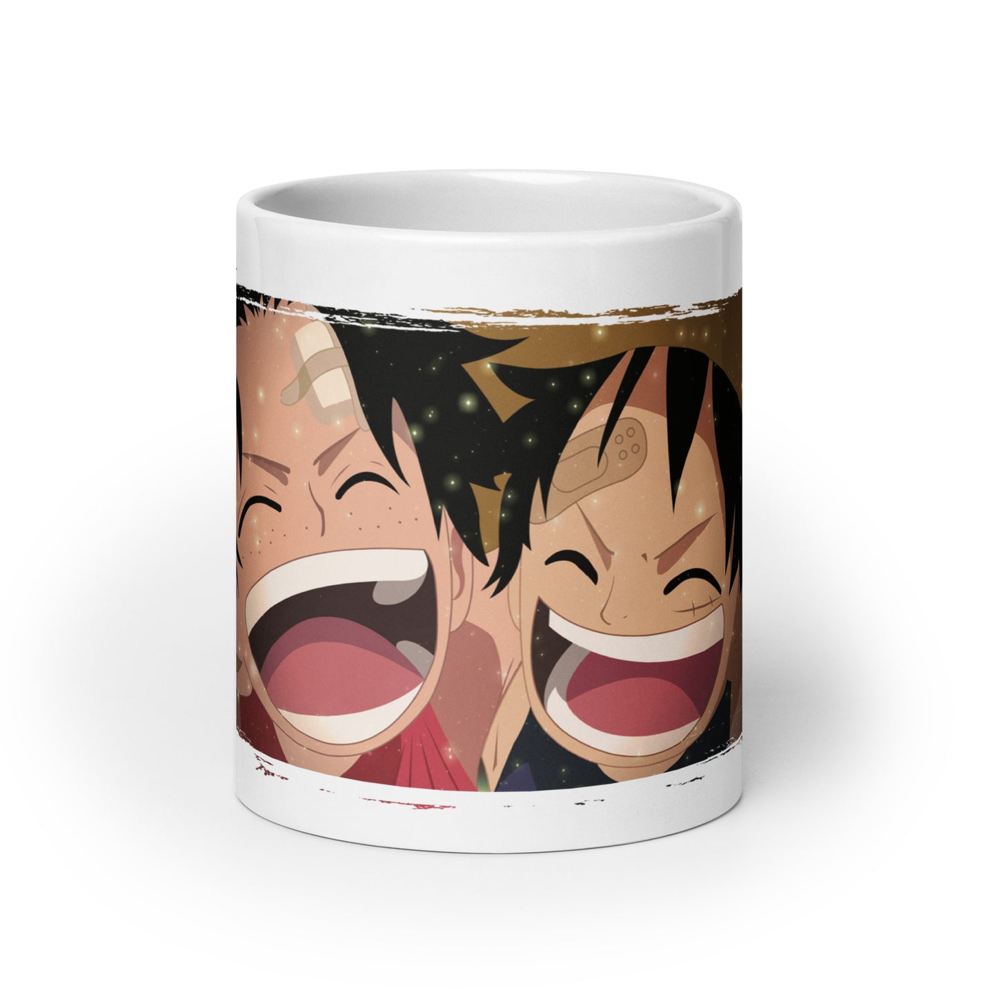 White Glossy Mug - Luffy 82