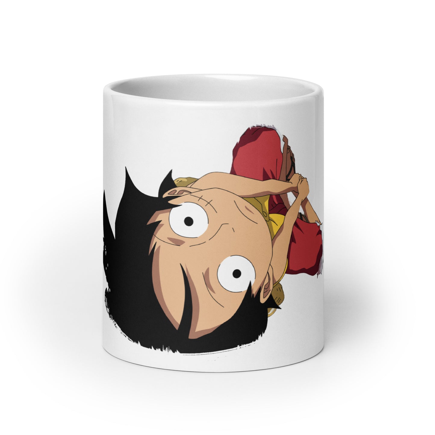 White Glossy Mug - Luffy 84