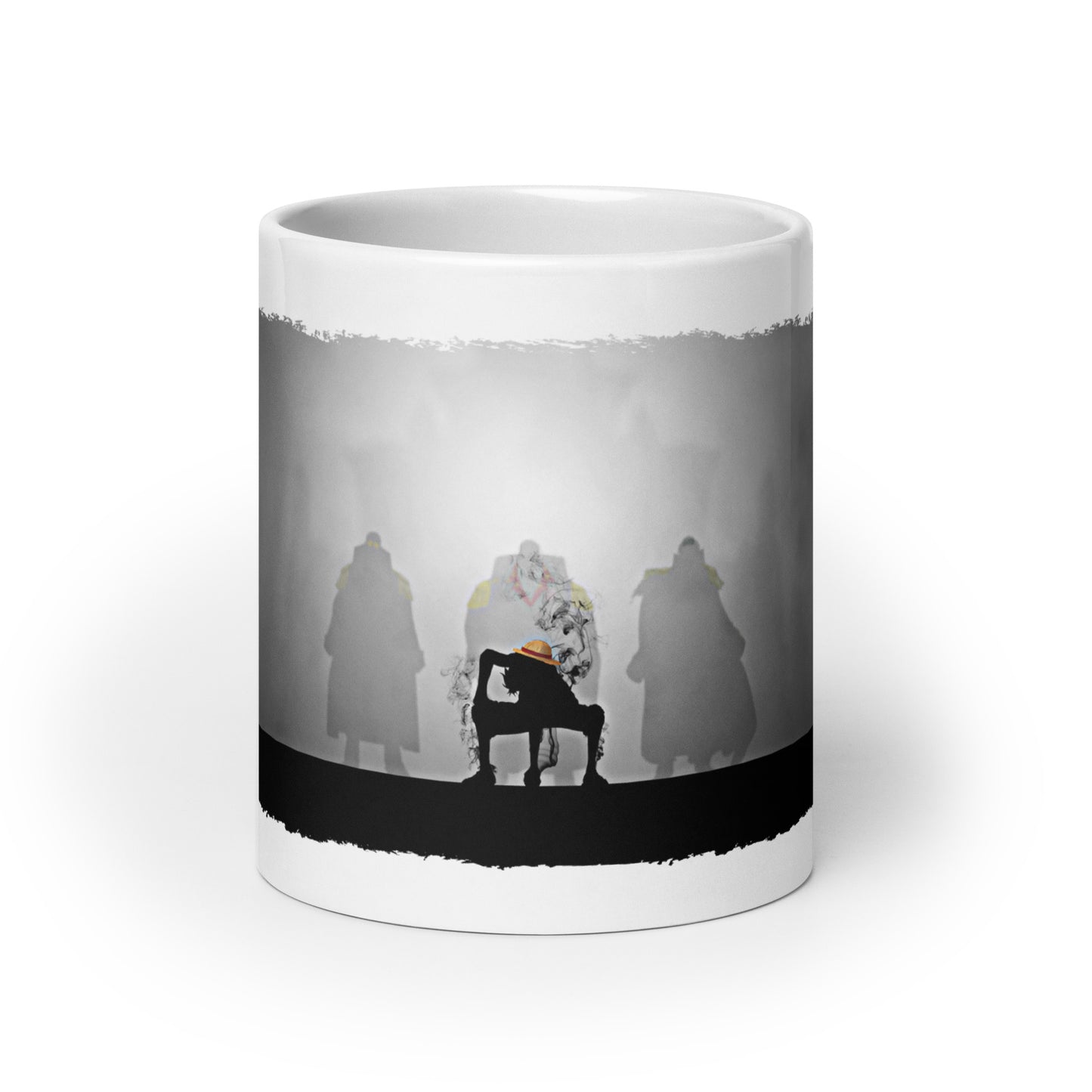 White Glossy Mug - Luffy 86