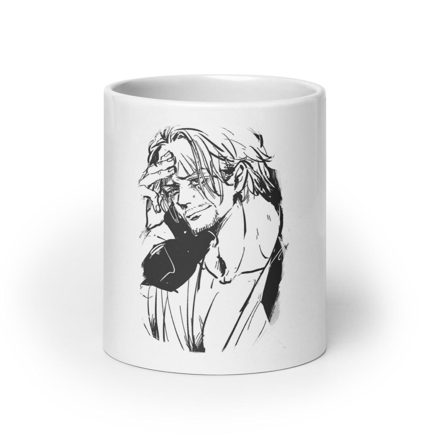 White Glossy Mug - Shanks 2