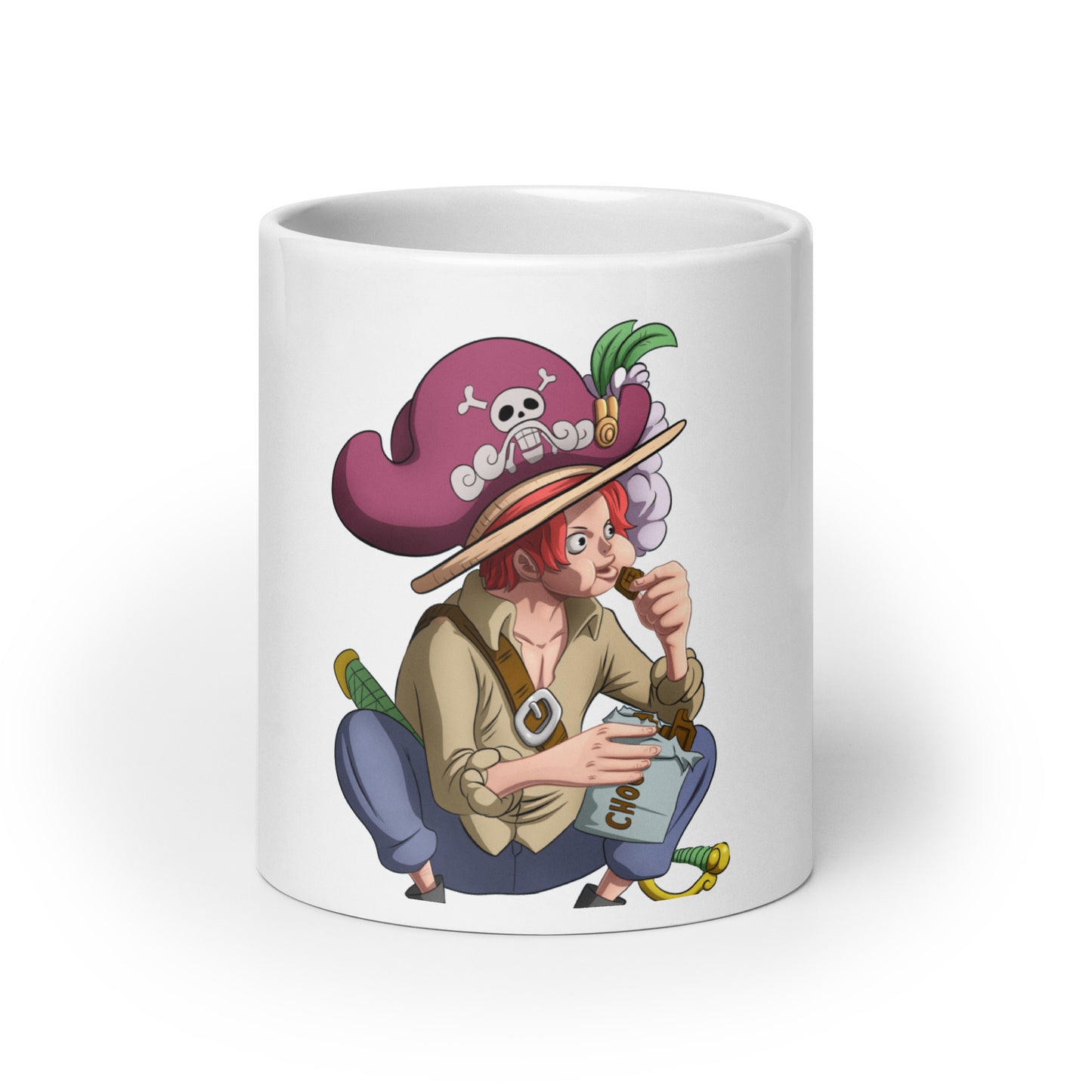 White Glossy Mug - Shanks 11