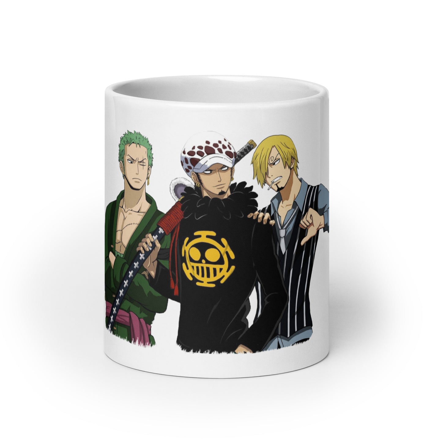 White Glossy Mug - Zoro 5