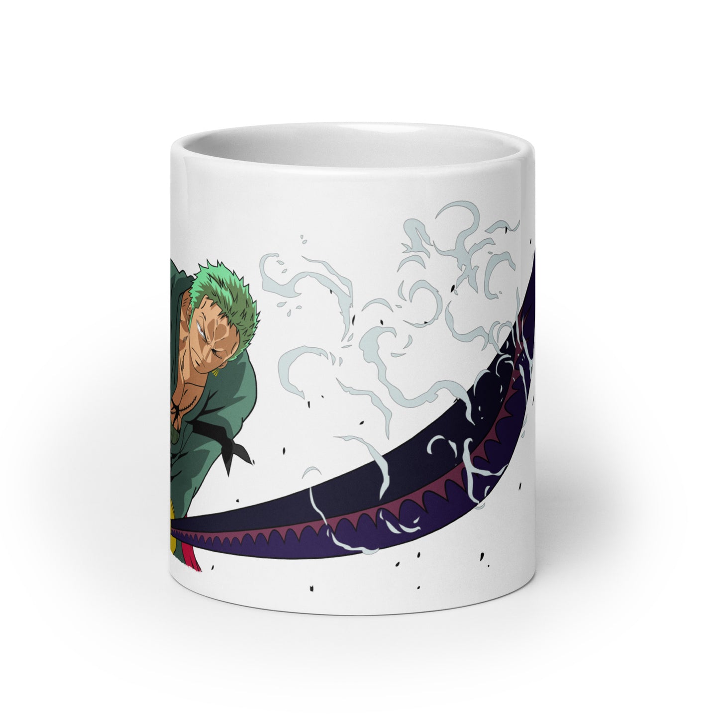 White Glossy Mug - Zoro 8