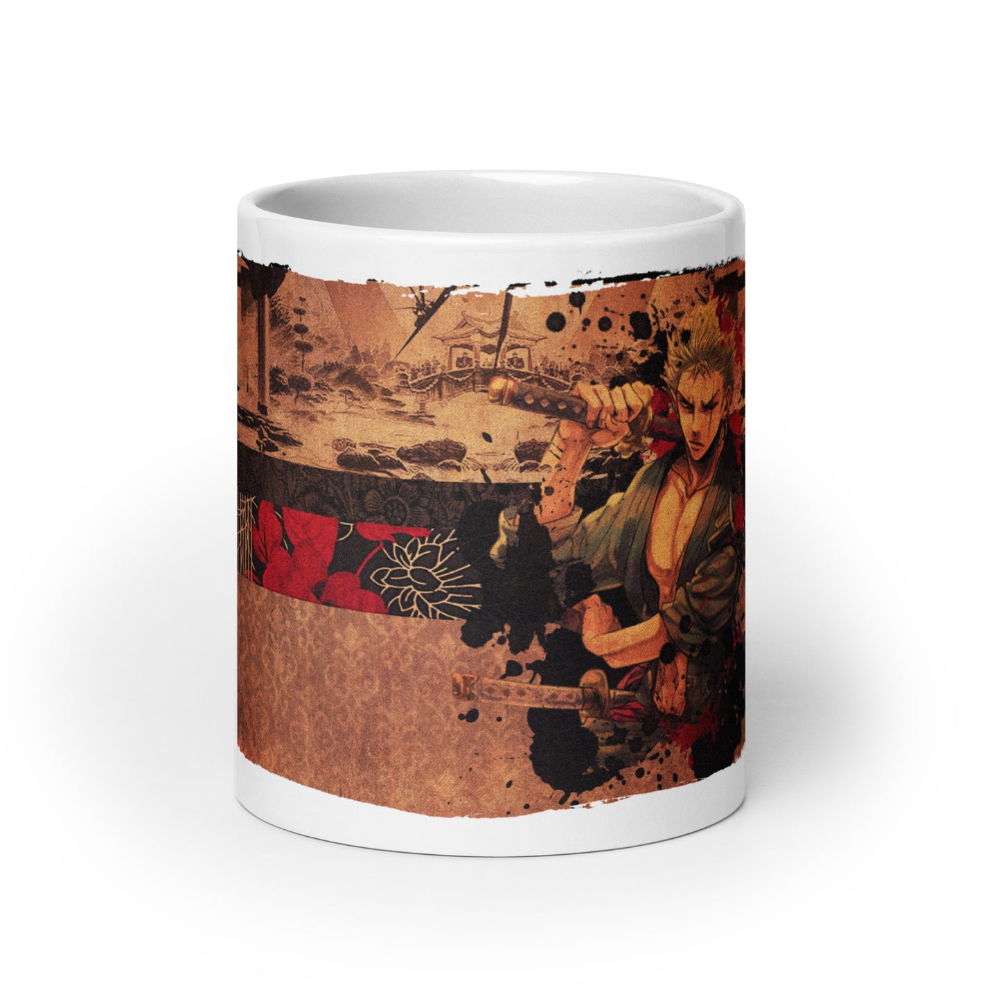 White Glossy Mug - Zoro 10