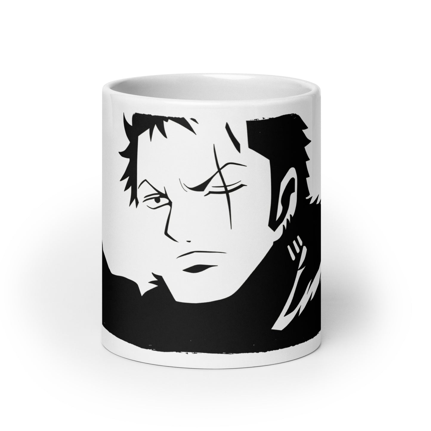 White Glossy Mug - Zoro 12