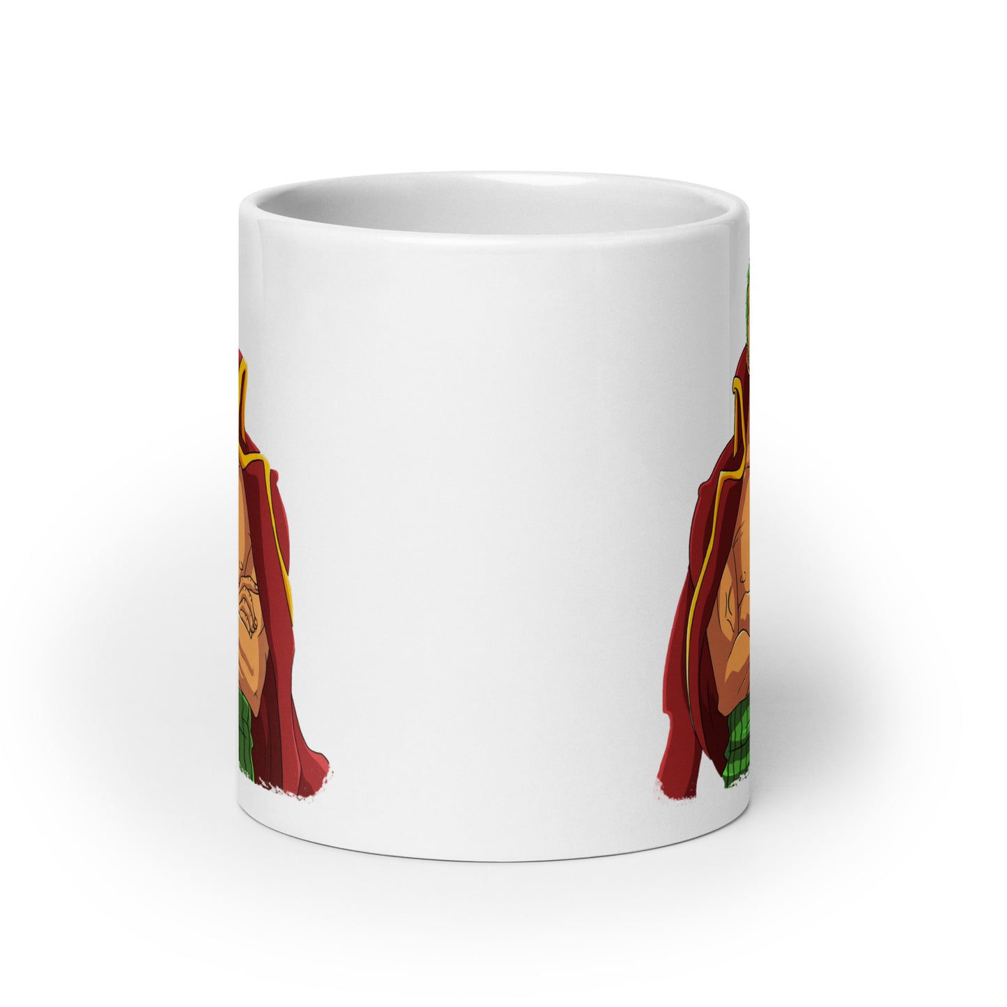 White Glossy Mug - Zoro 13