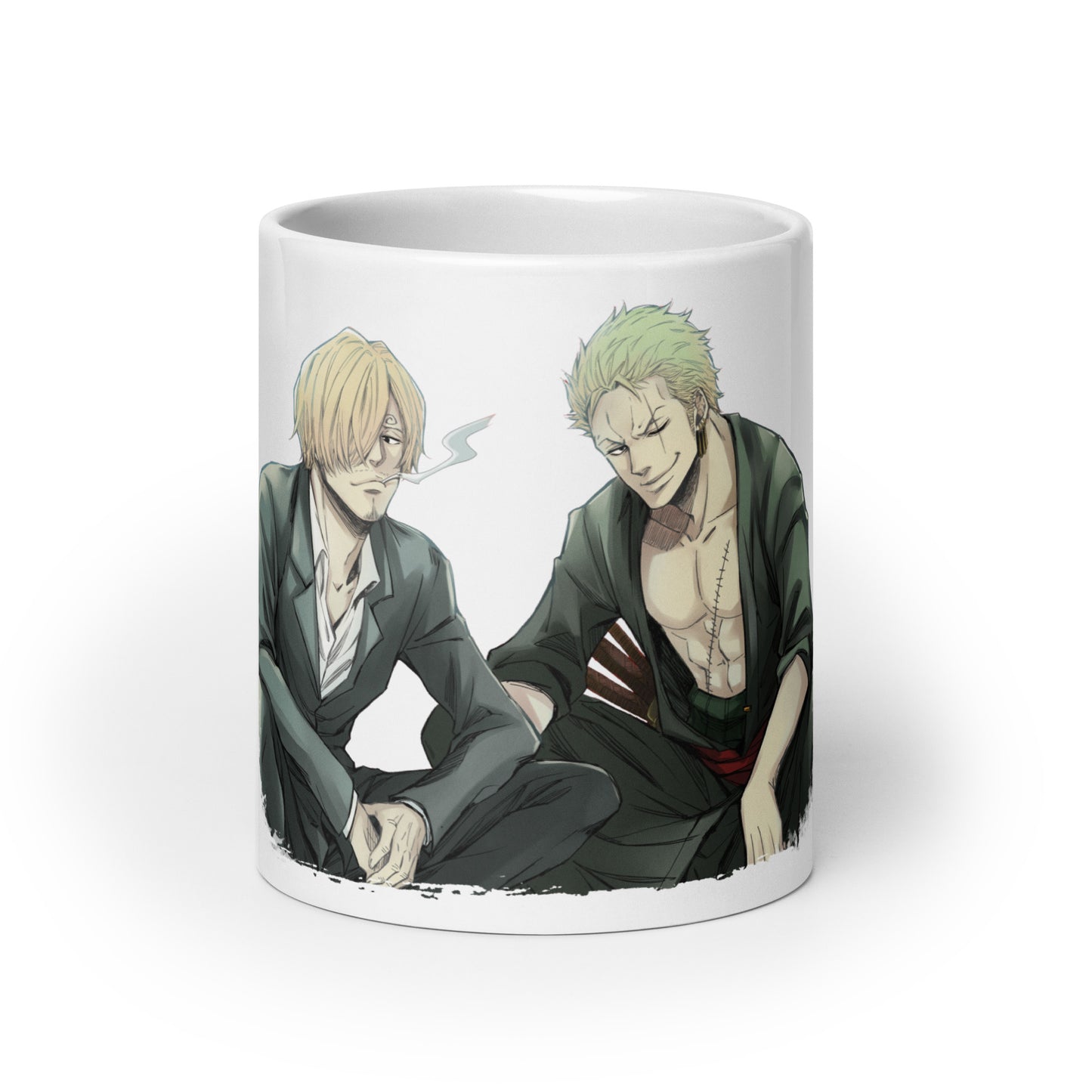 White Glossy Mug - Zoro 24