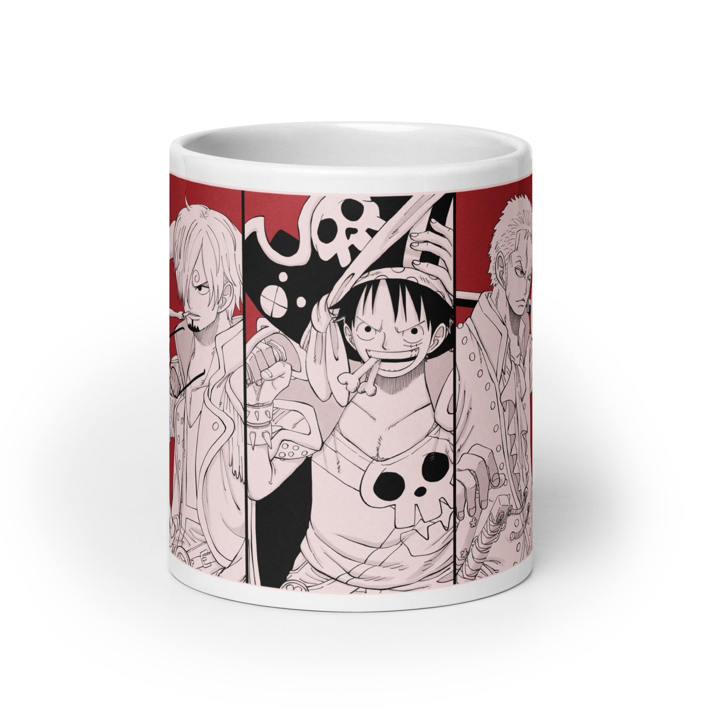 White Glossy Mug - Zoro 26 (a)