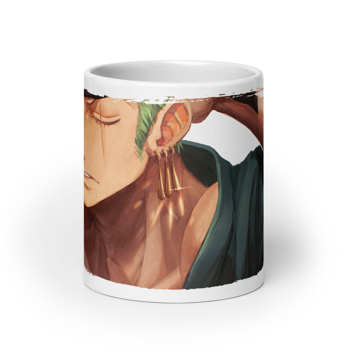 White Glossy Mug - Zoro 33