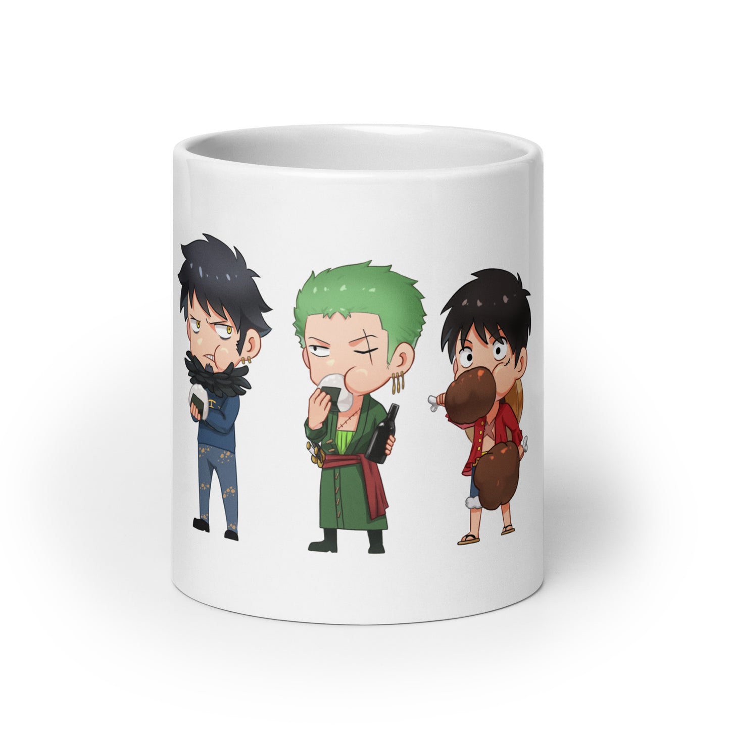 White Glossy Mug - Zoro 35