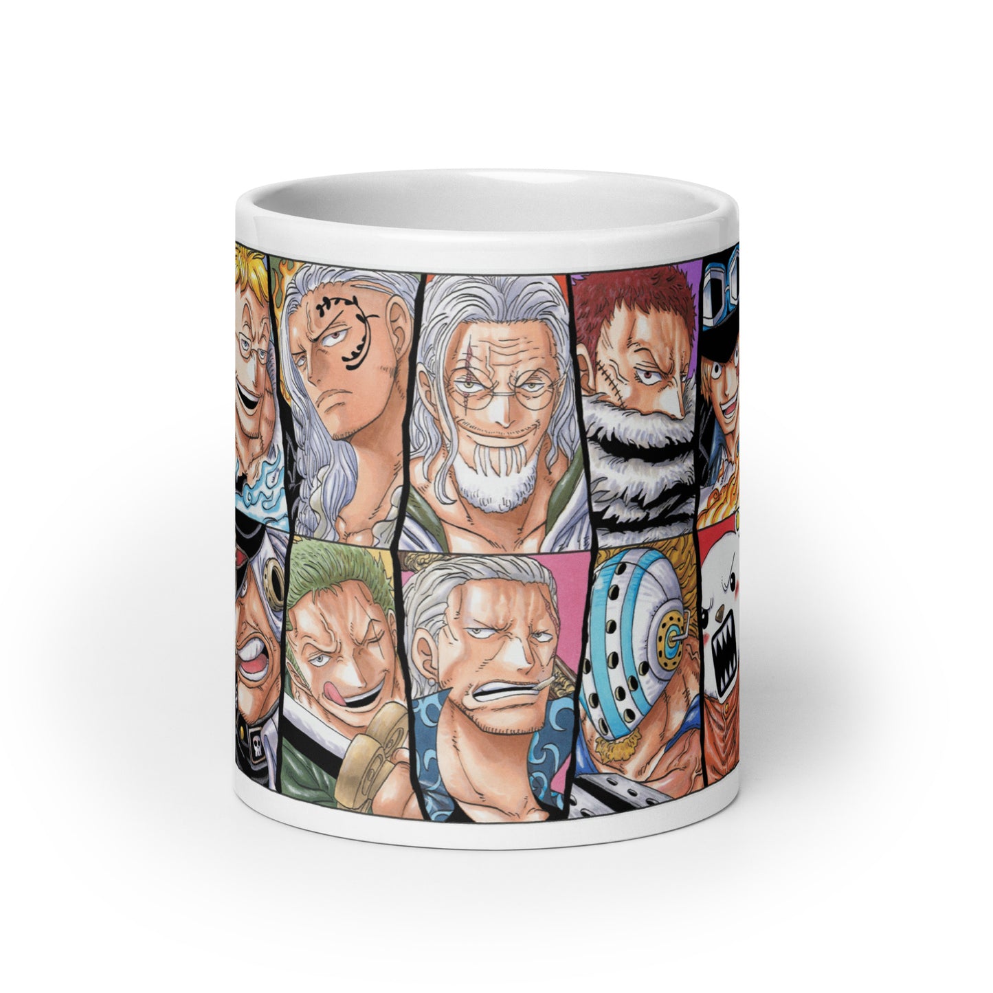 White Glossy Mug - Zoro 45