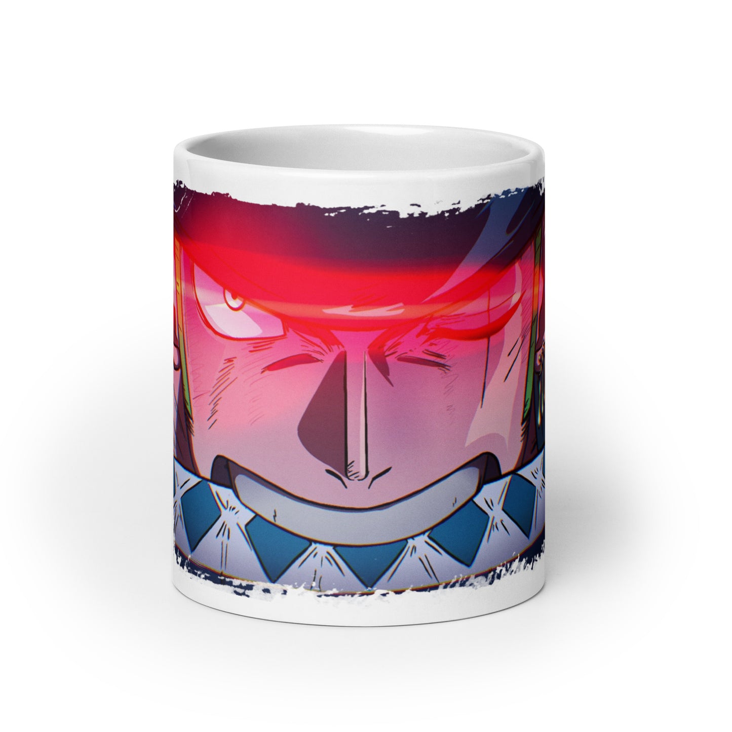 White Glossy Mug - Zoro 48