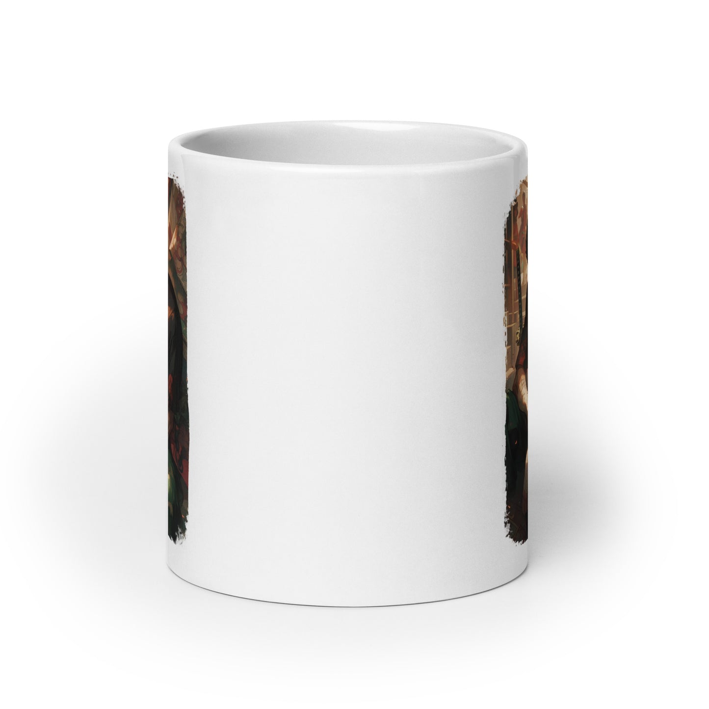 White Glossy Mug - Zoro 50