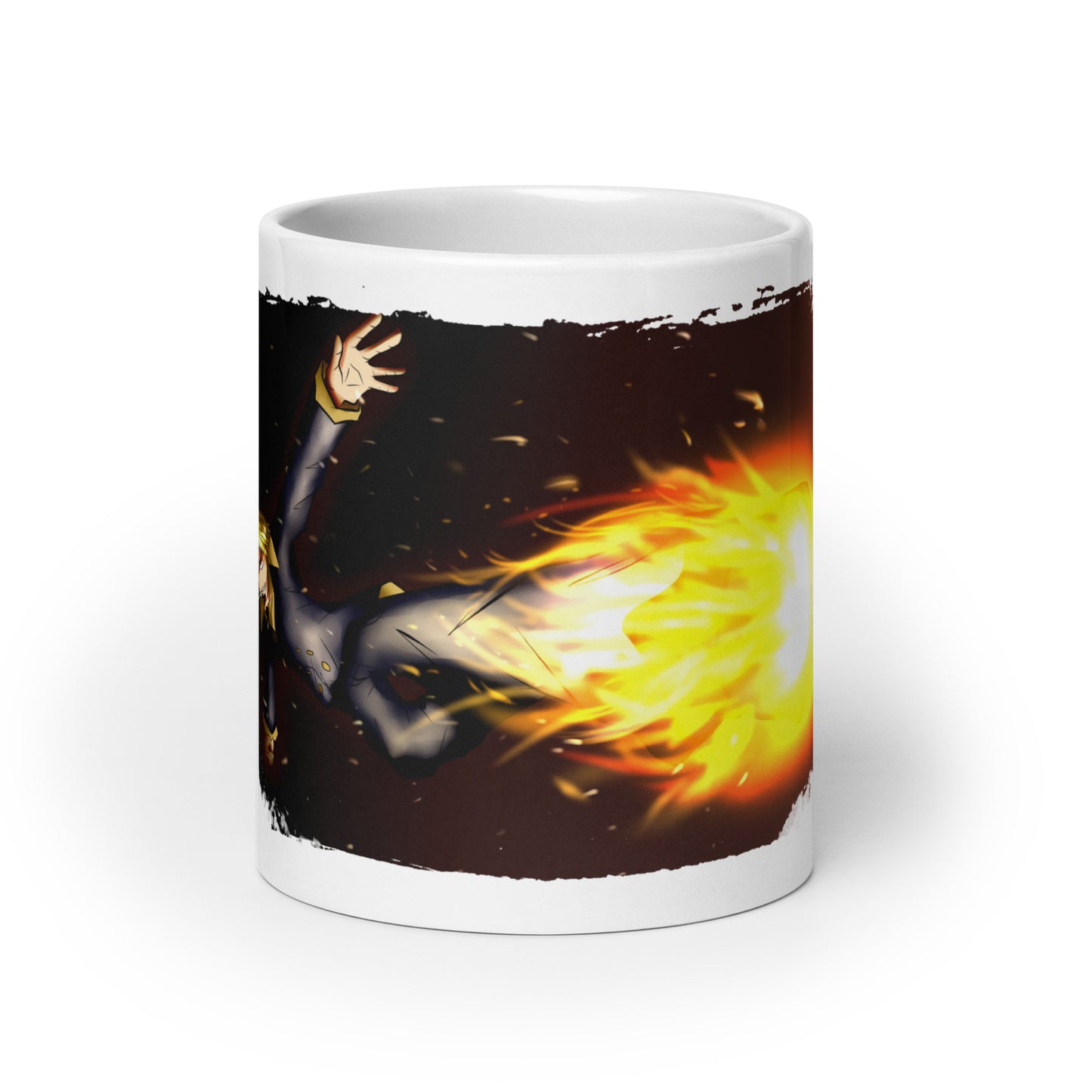 White Glossy Mug -Sanji 3