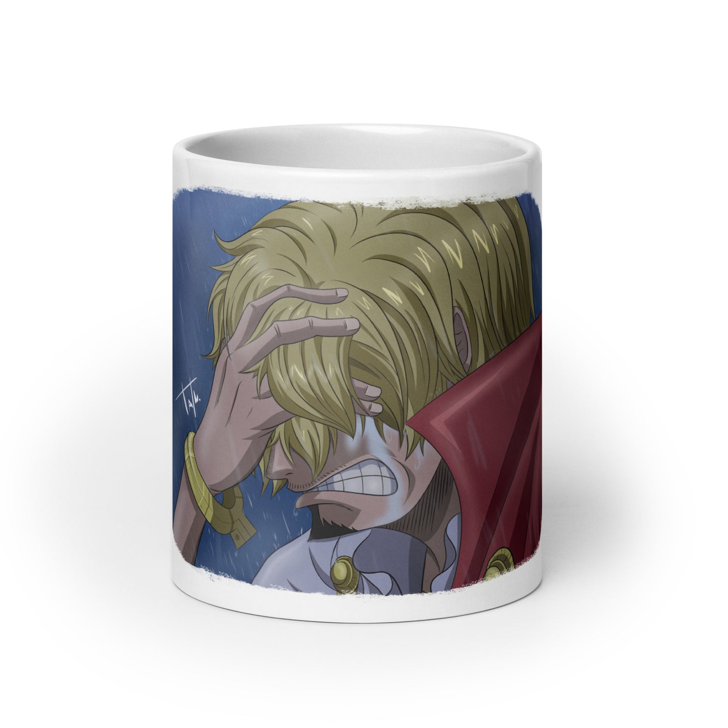 White Glossy Mug -Sanji 20