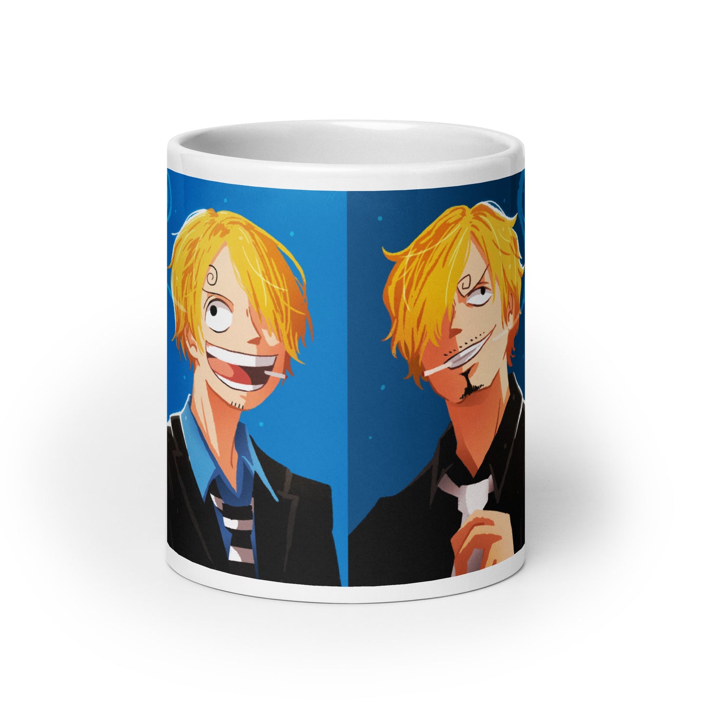 White Glossy Mug -Sanji 21