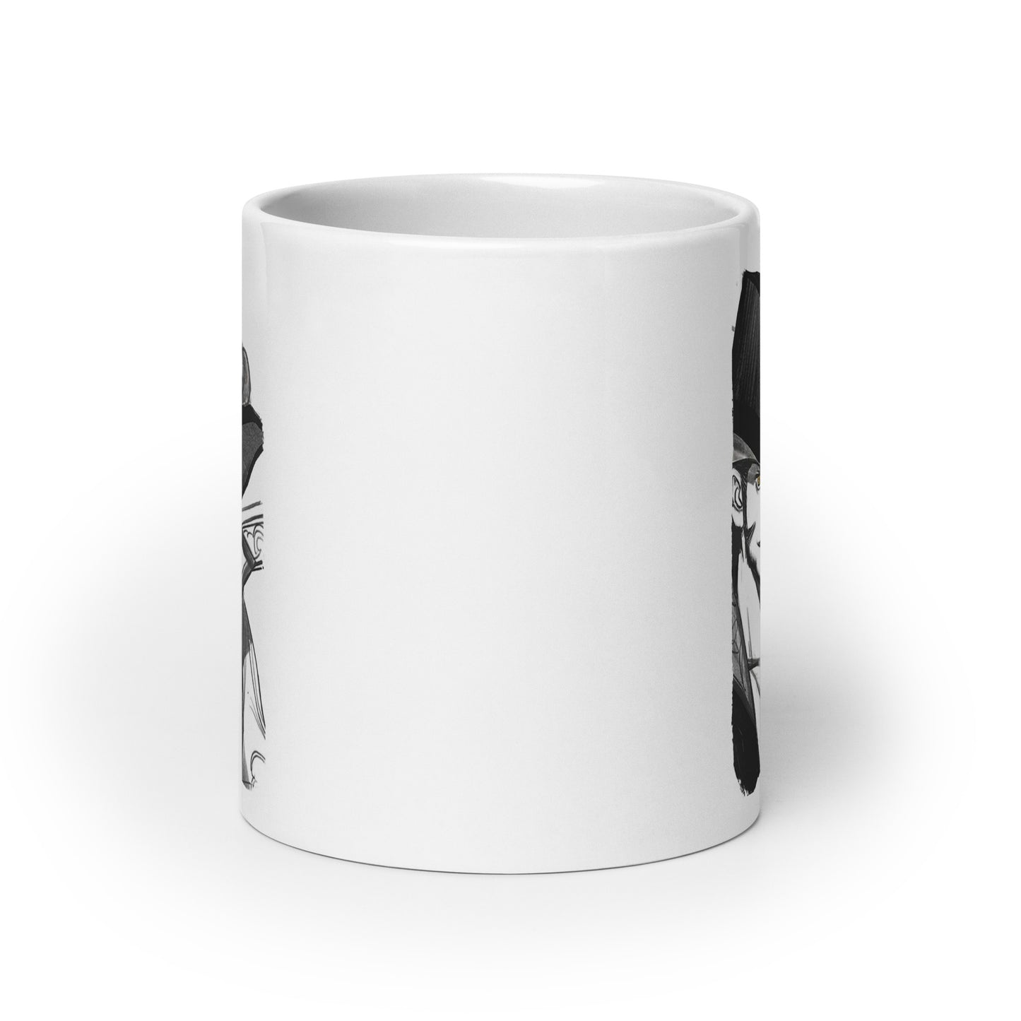 White Glossy Mug - Mihawk 1