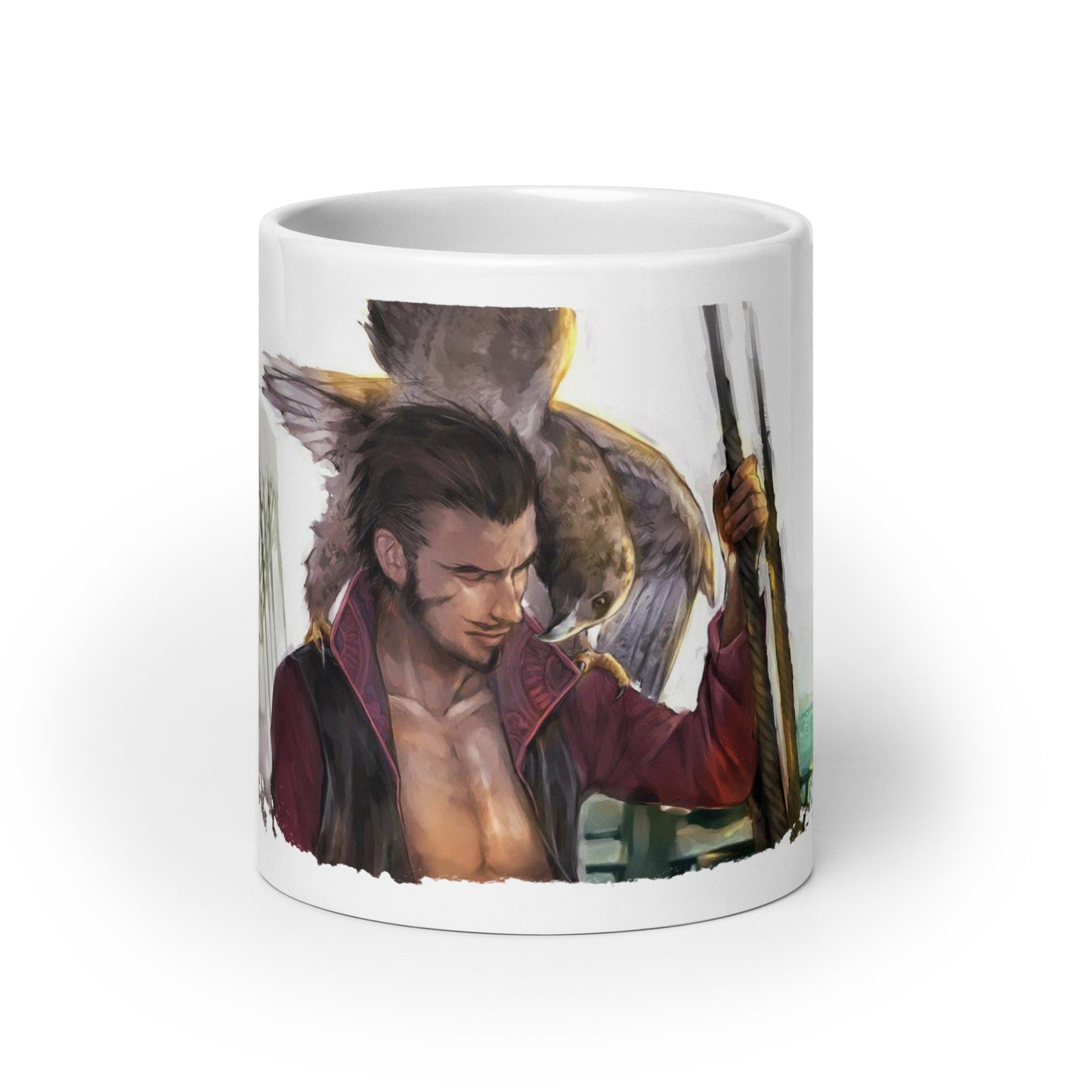 White Glossy Mug - Mihawk 9