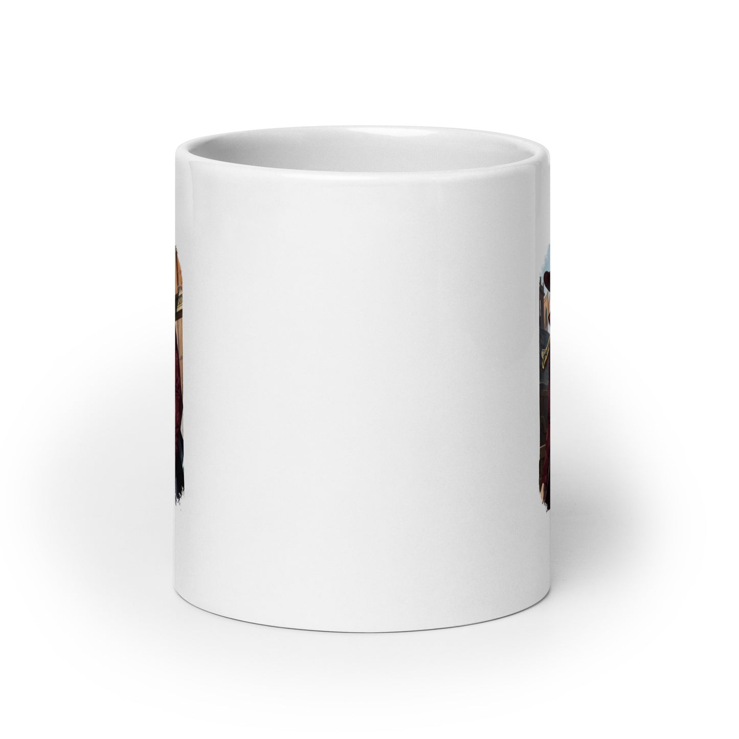 White Glossy Mug - Mihawk 12