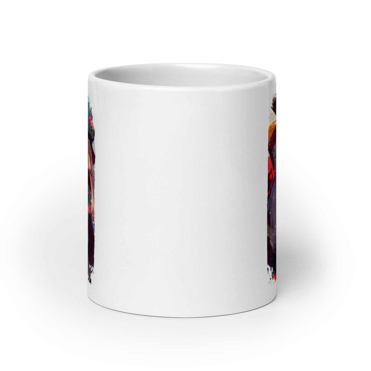 White Glossy Mug - Mihawk 15