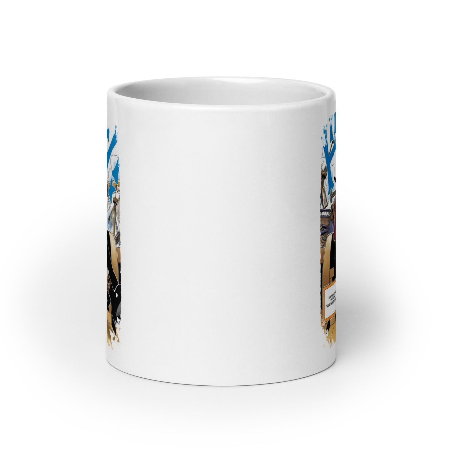 White Glossy Mug - Mihawk 18