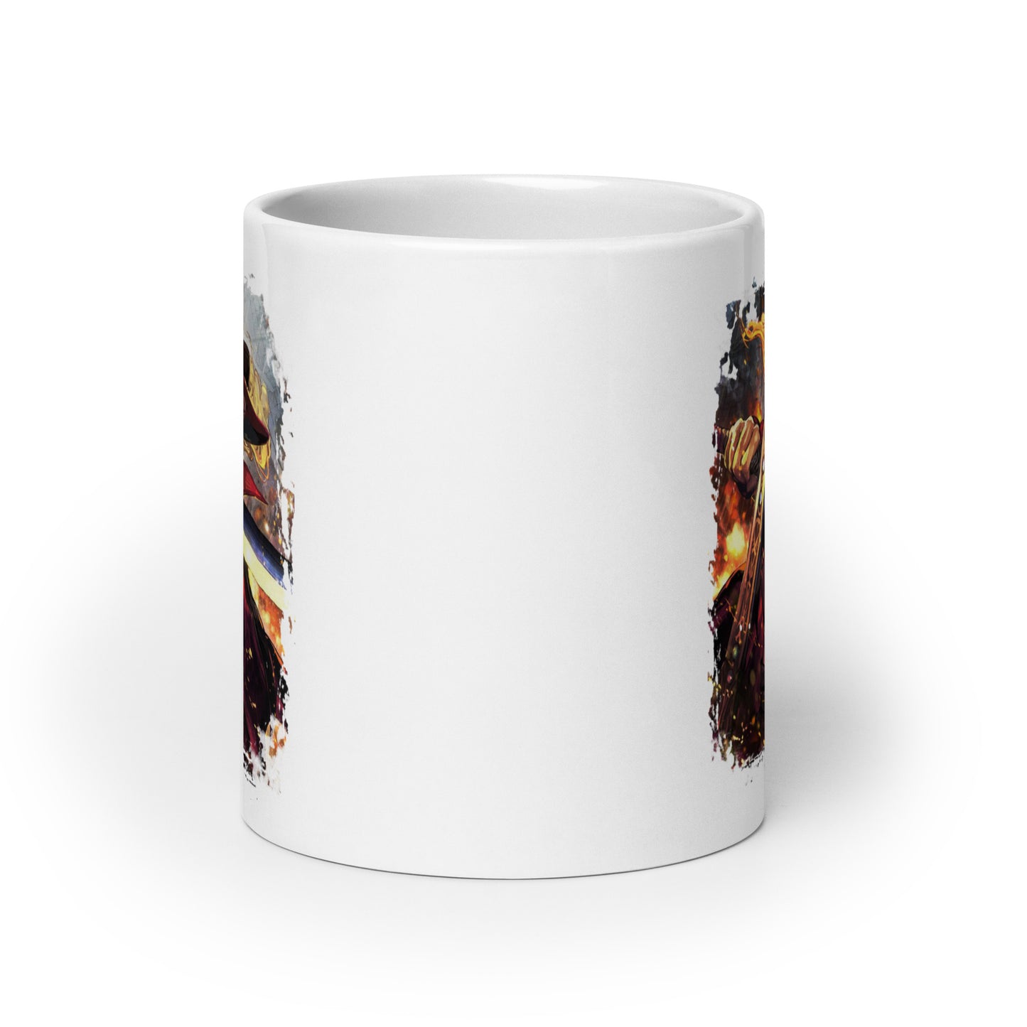 White Glossy Mug - Mihawk 19