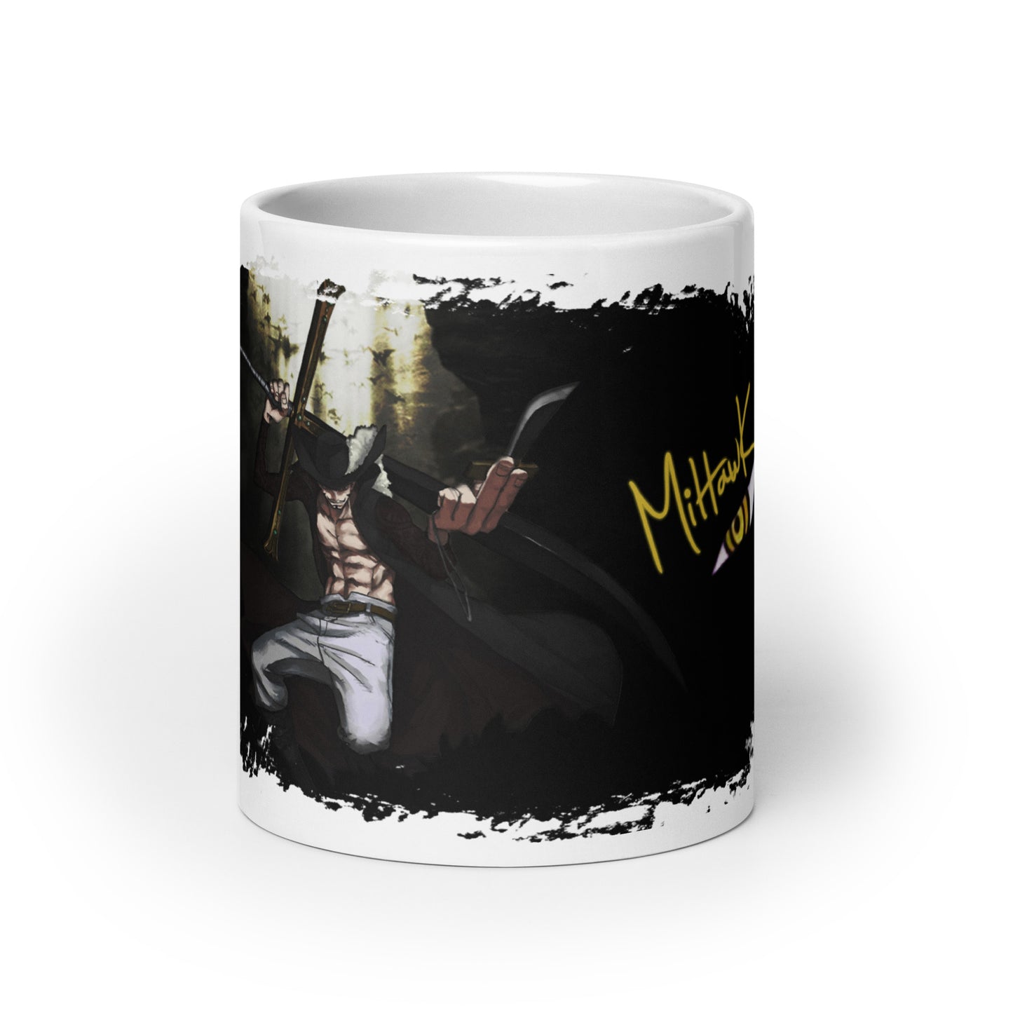 White Glossy Mug - Mihawk 22