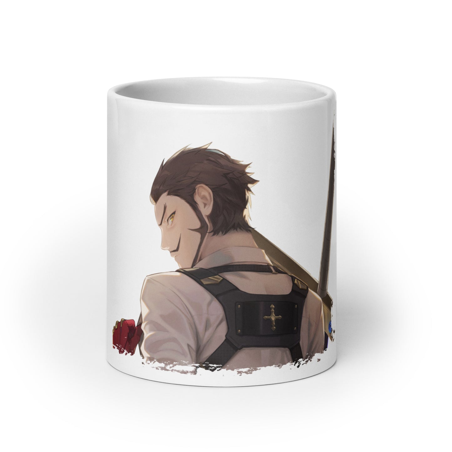 White Glossy Mug - Mihawk 23