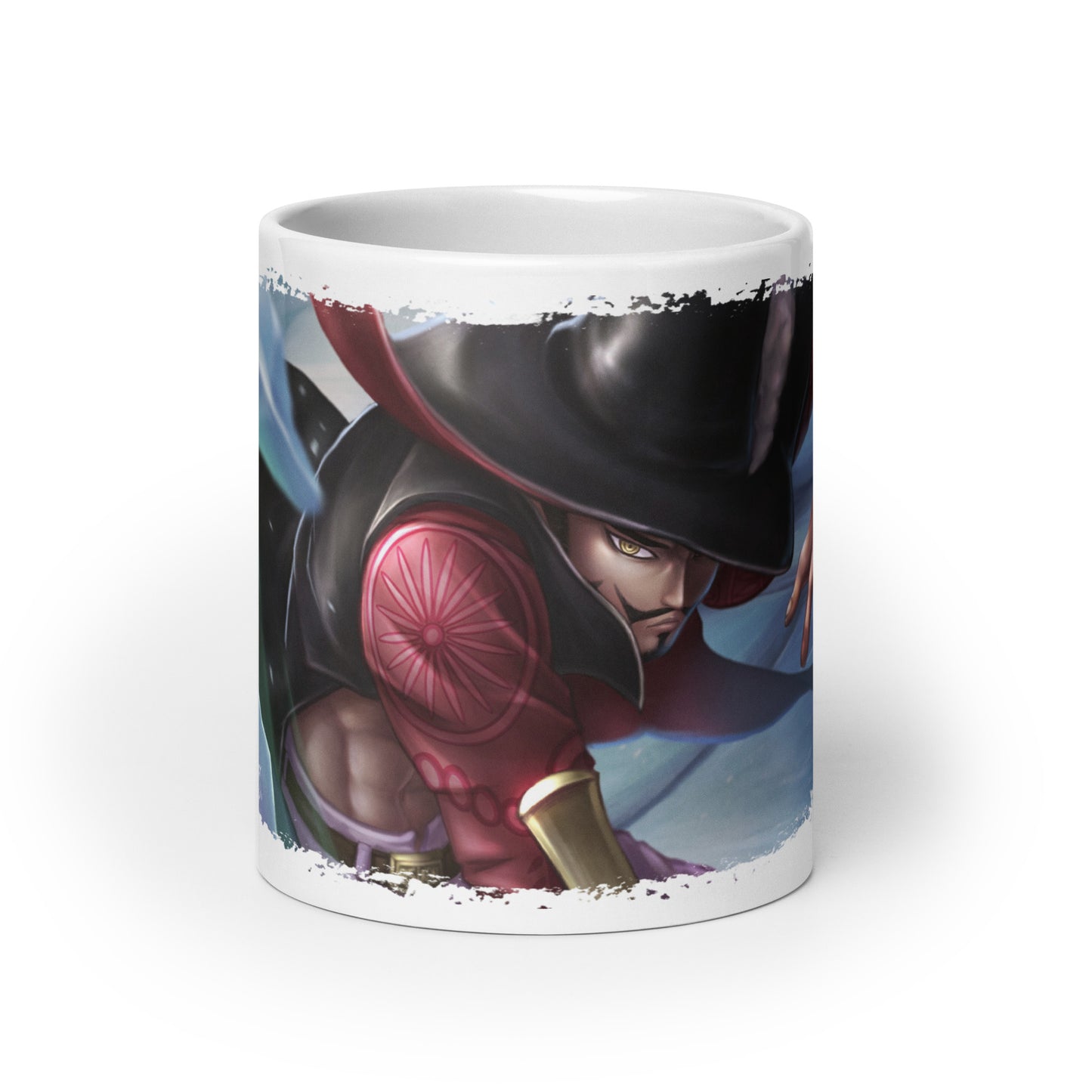 White Glossy Mug - Mihawk 24