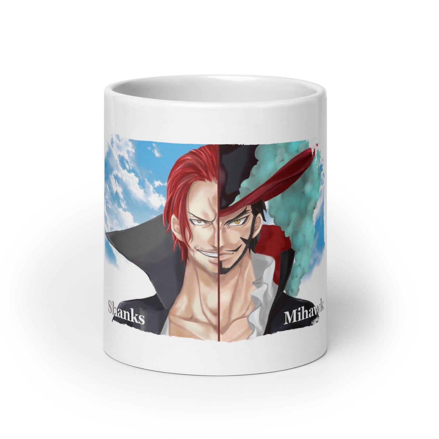 White Glossy Mug - Mihawk 25