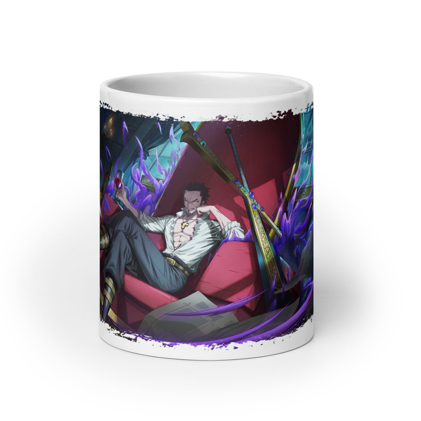 White Glossy Mug - Mihawk 32