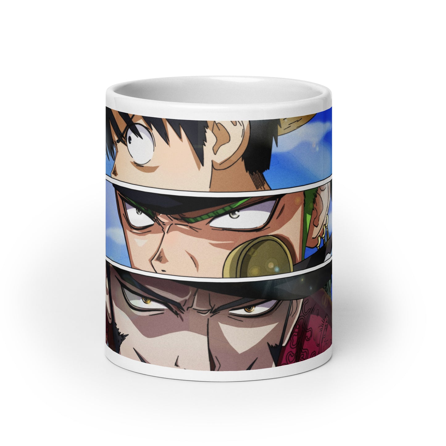 White Glossy Mug - Mihawk 34