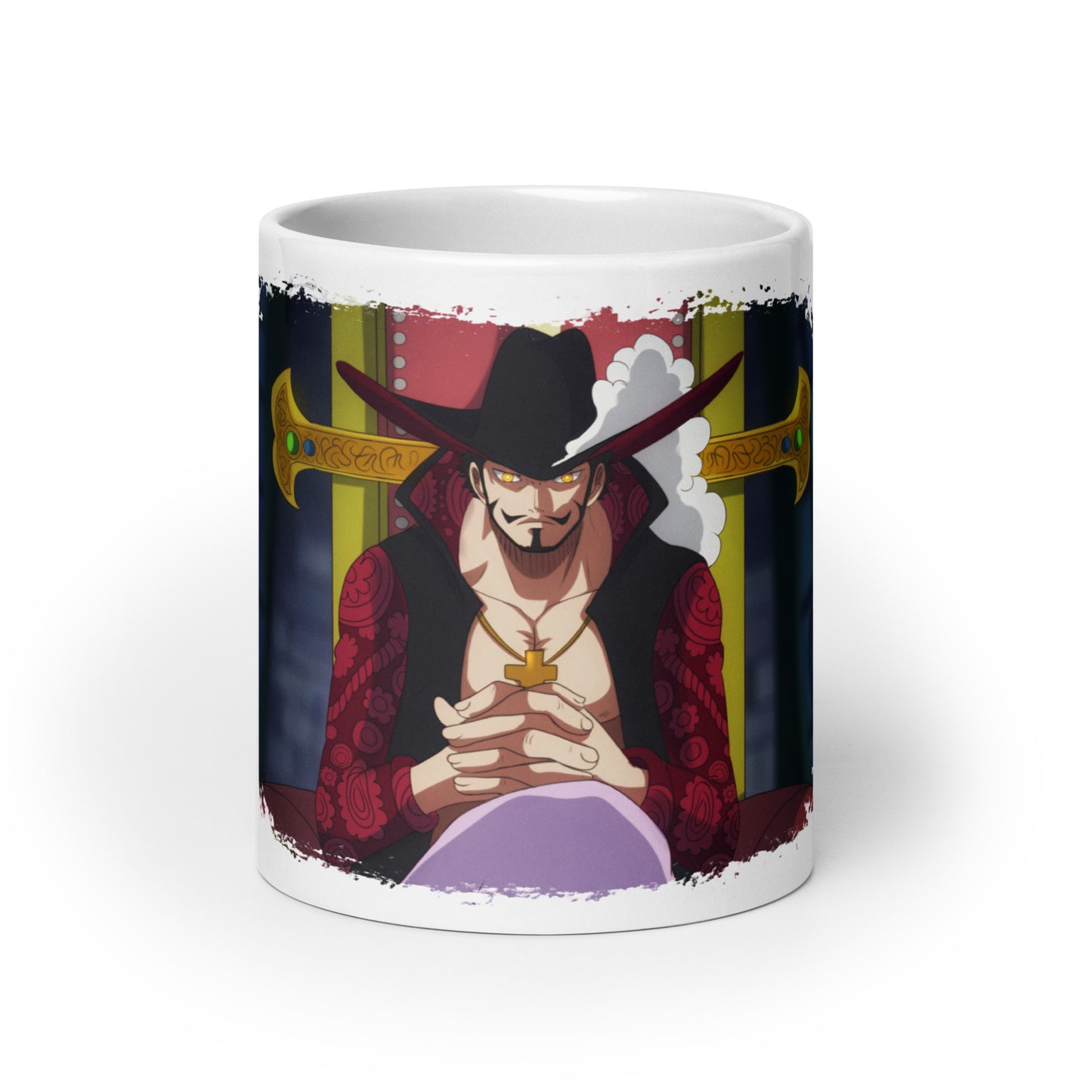 White Glossy Mug - Mihawk 37