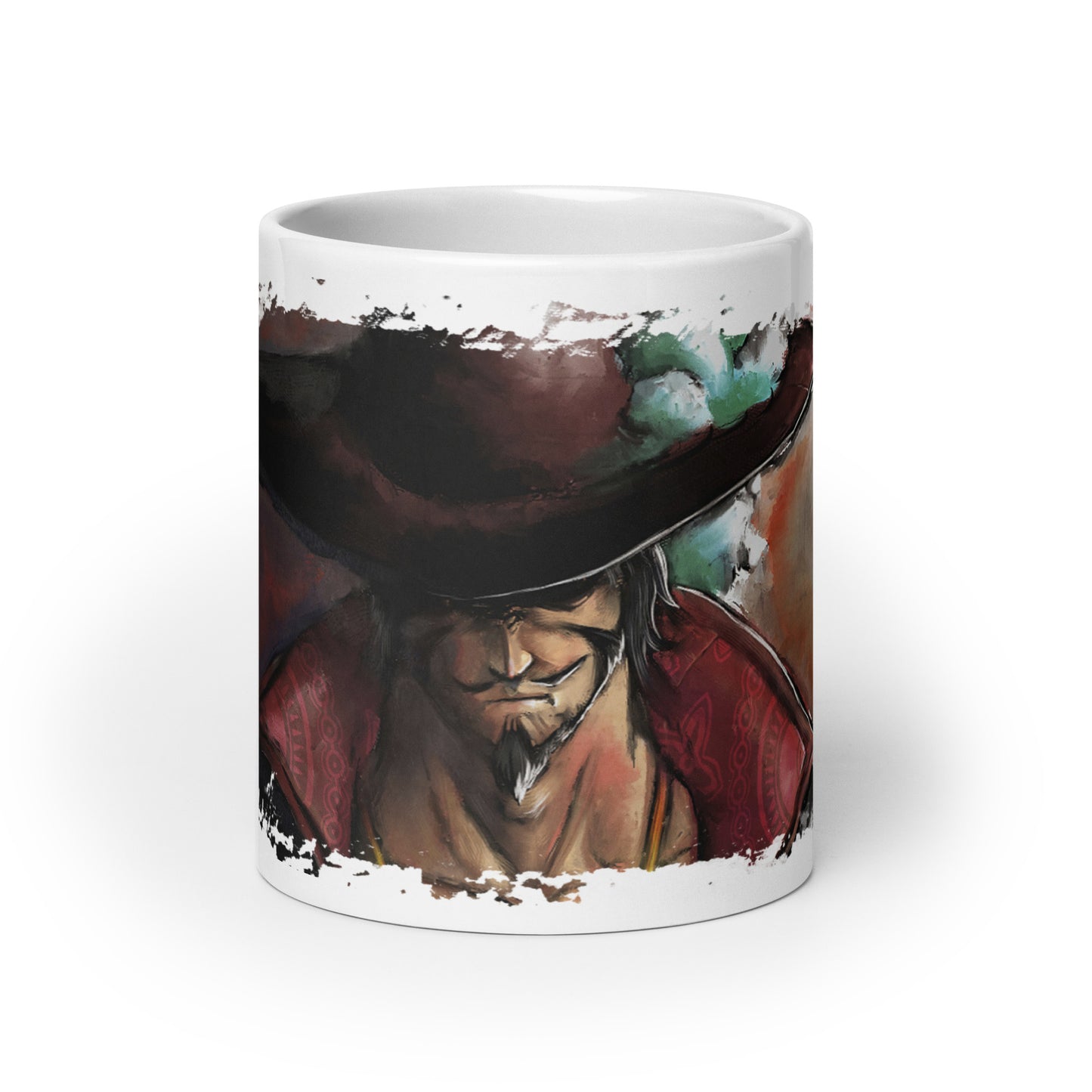 White Glossy Mug - Mihawk 39