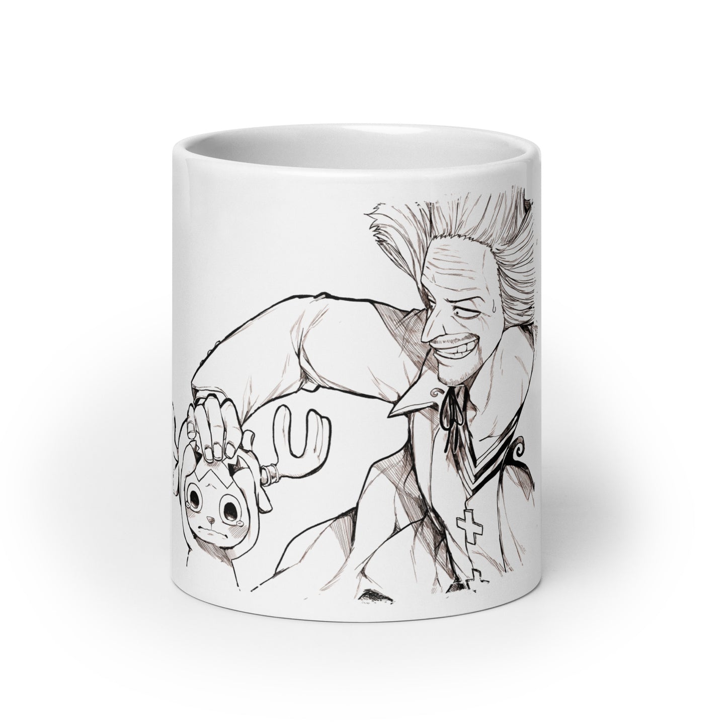 White Glossy Mug - Chopper 3