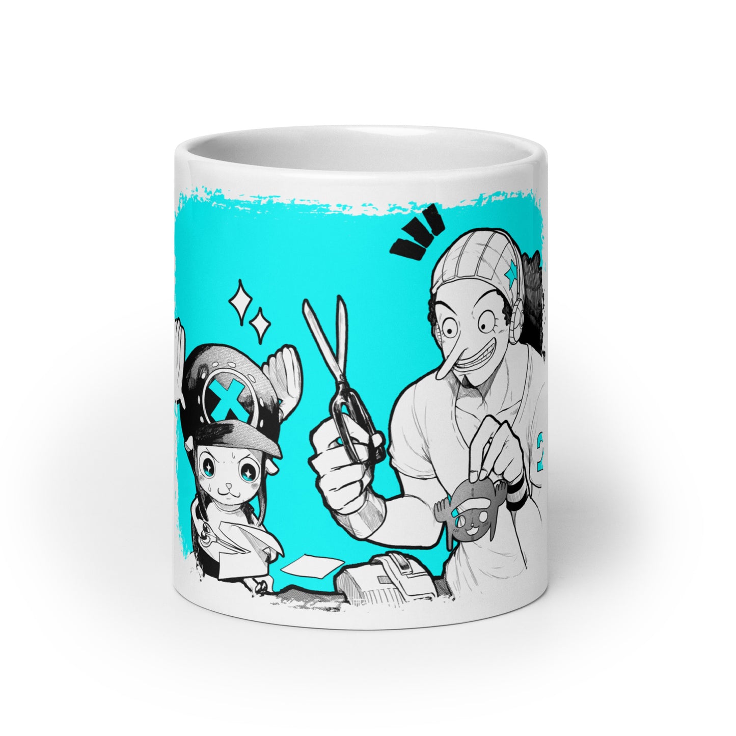 White Glossy Mug - Chopper 5